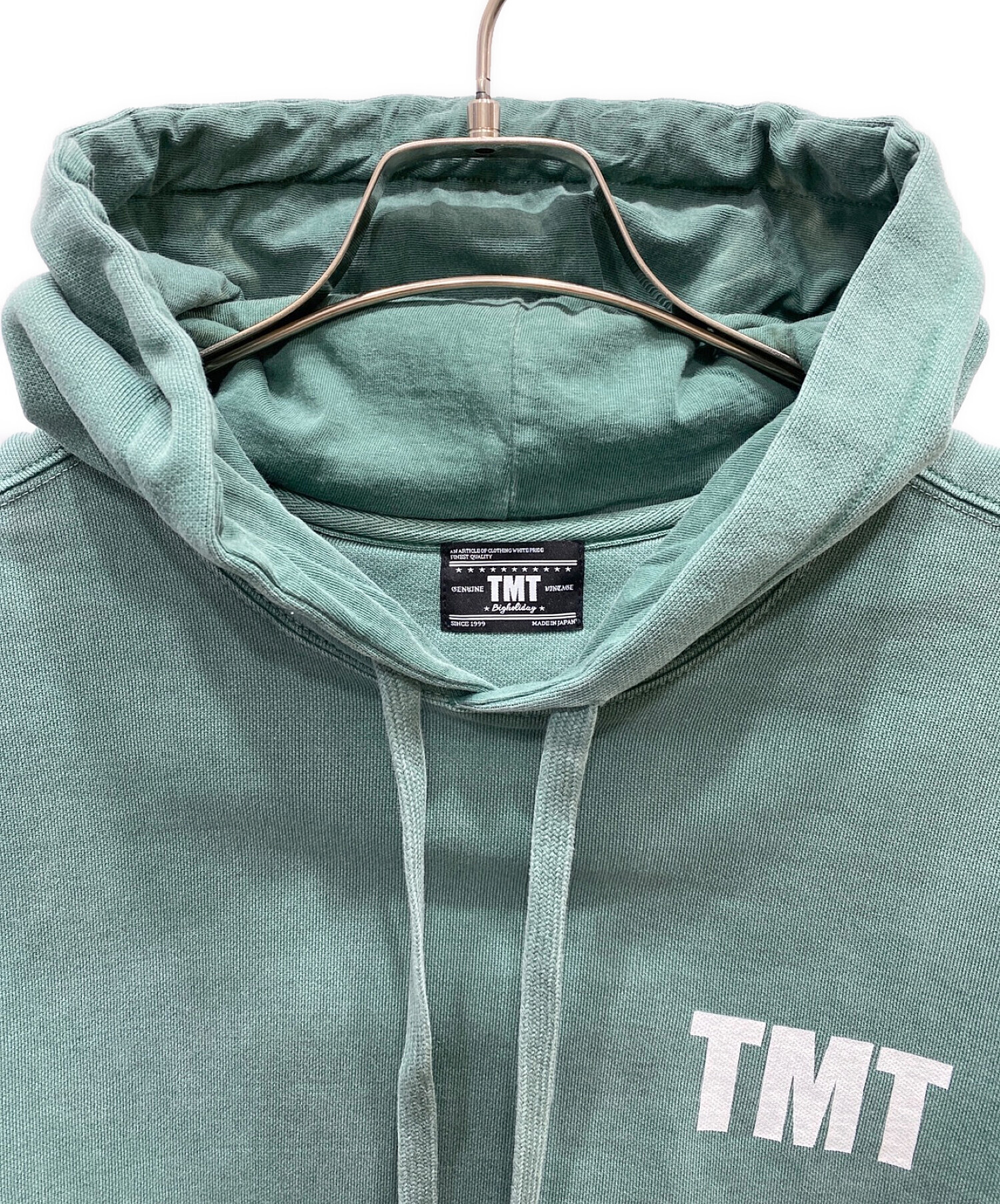 中古・古着通販】TMT (ティーエムティー) BRUSHED BACK SWEAT HOODIE グリーン サイズ:Ⅼ｜ブランド・古着通販  トレファク公式【TREFAC FASHION】スマホサイト