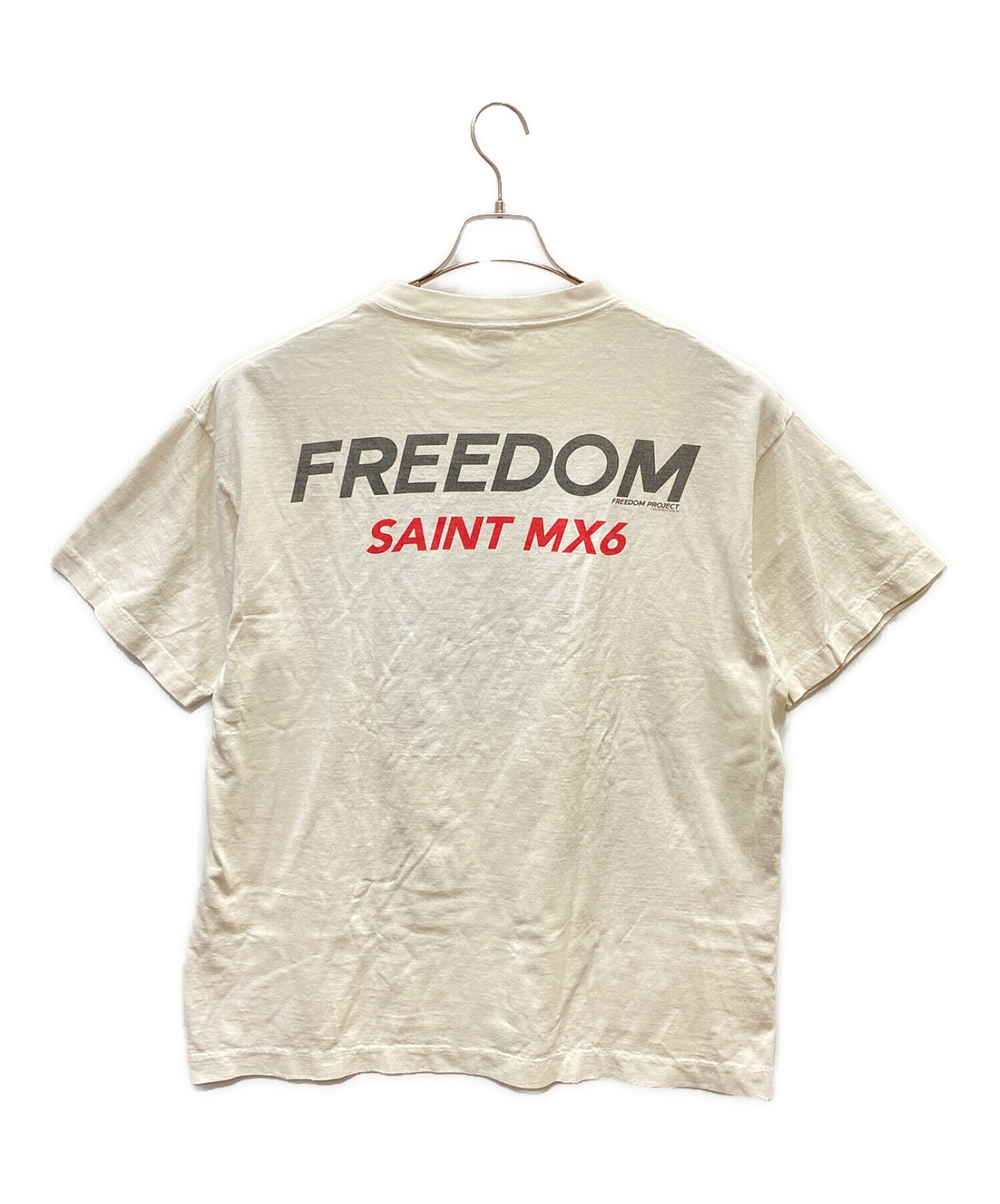 中古・古着通販】Saint Mxxxxxx (セントマイケル) FD-SS TEE ホワイト サイズ:ＸＬ｜ブランド・古着通販  トレファク公式【TREFAC FASHION】スマホサイト