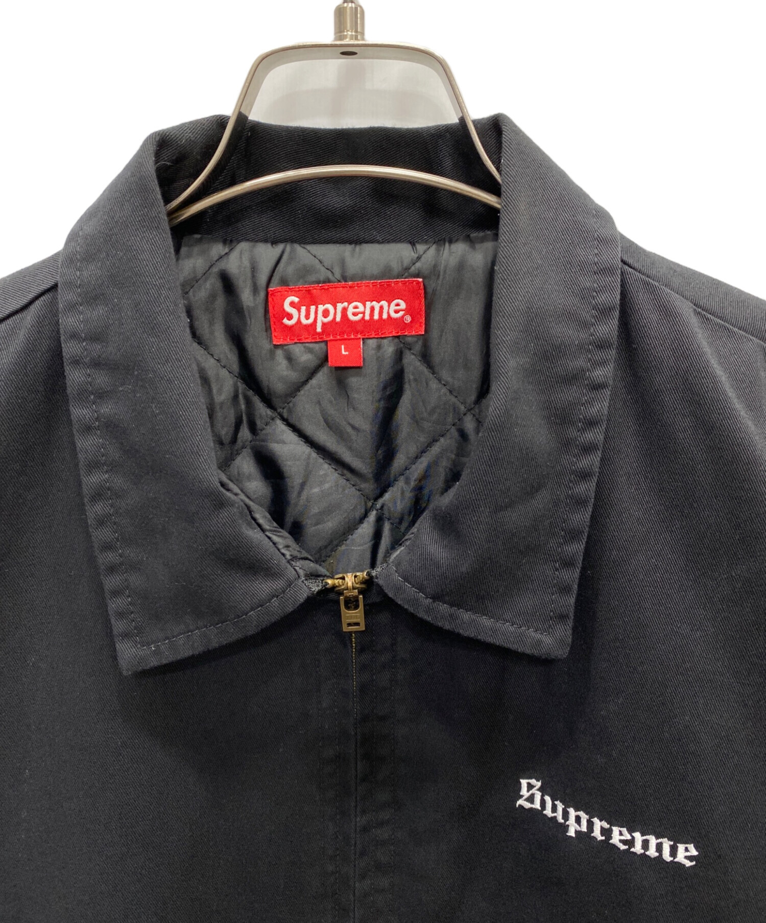 中古・古着通販】Supreme (シュプリーム) The Crow Work Jacket ブラック サイズ:L｜ブランド・古着通販  トレファク公式【TREFAC FASHION】スマホサイト