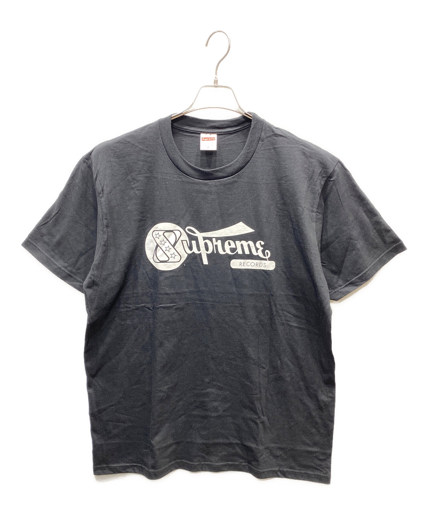 中古・古着通販】Supreme (シュプリーム) Records Tee ブラック サイズ:L｜ブランド・古着通販 トレファク公式【TREFAC  FASHION】スマホサイト