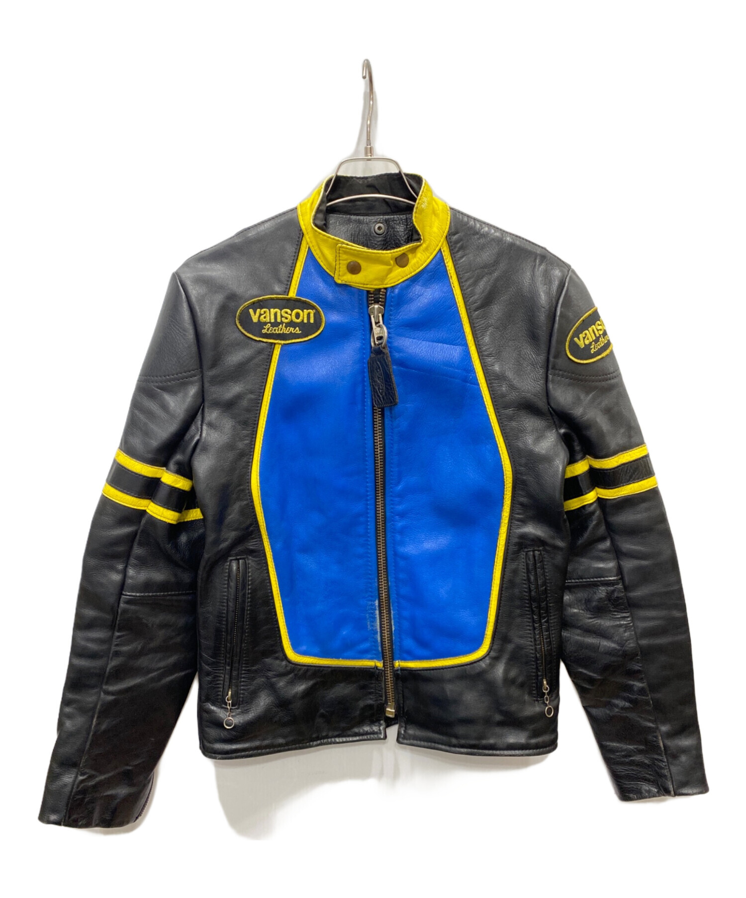 中古・古着通販】VANSON (バンソン) RJPライダースジャケット ブラック サイズ:36｜ブランド・古着通販 トレファク公式【TREFAC  FASHION】スマホサイト