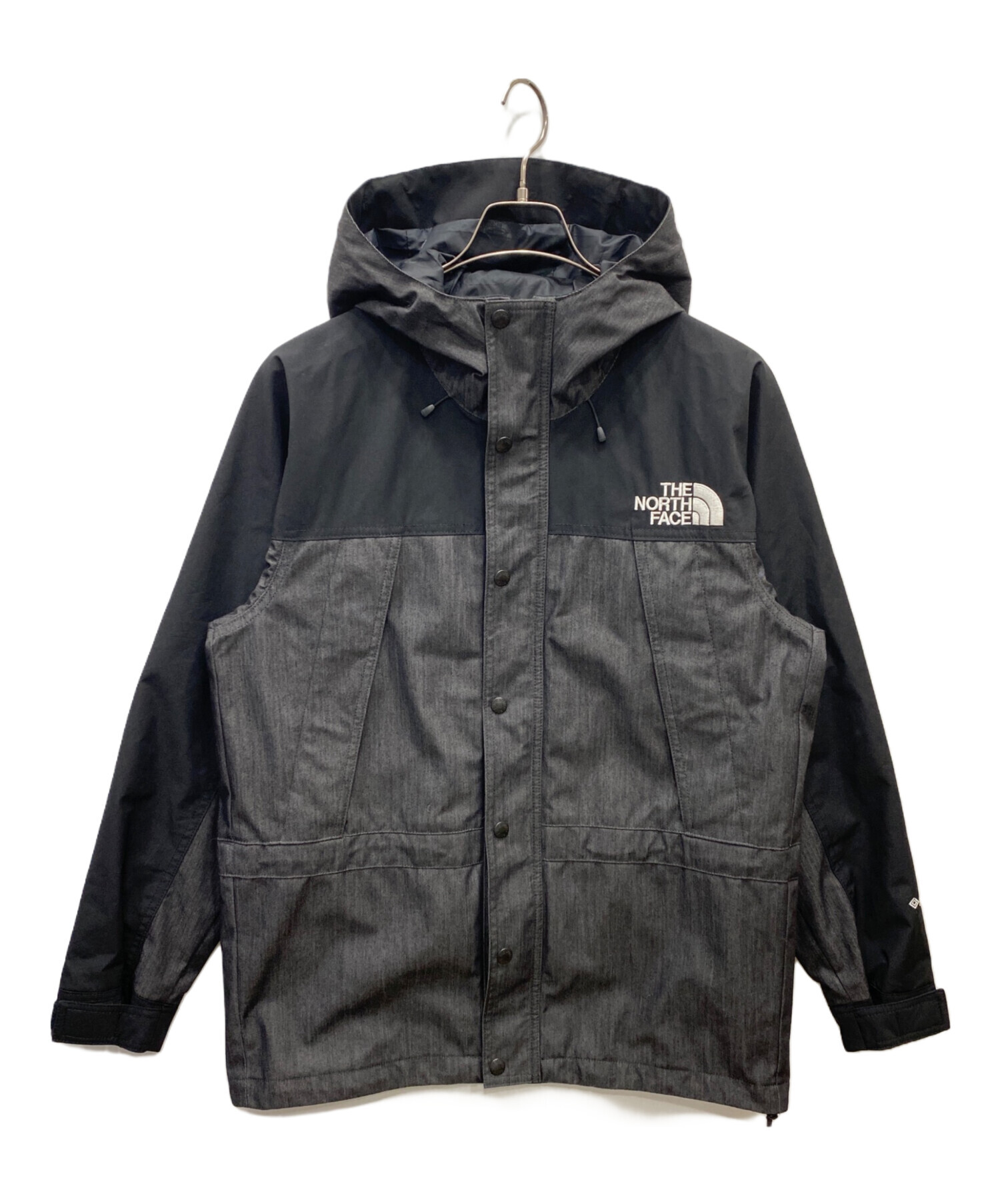 中古・古着通販】THE NORTH FACE (ザ ノース フェイス) マウンテンライトデニムジャケット ブラックデニム  サイズ:M｜ブランド・古着通販 トレファク公式【TREFAC FASHION】スマホサイト