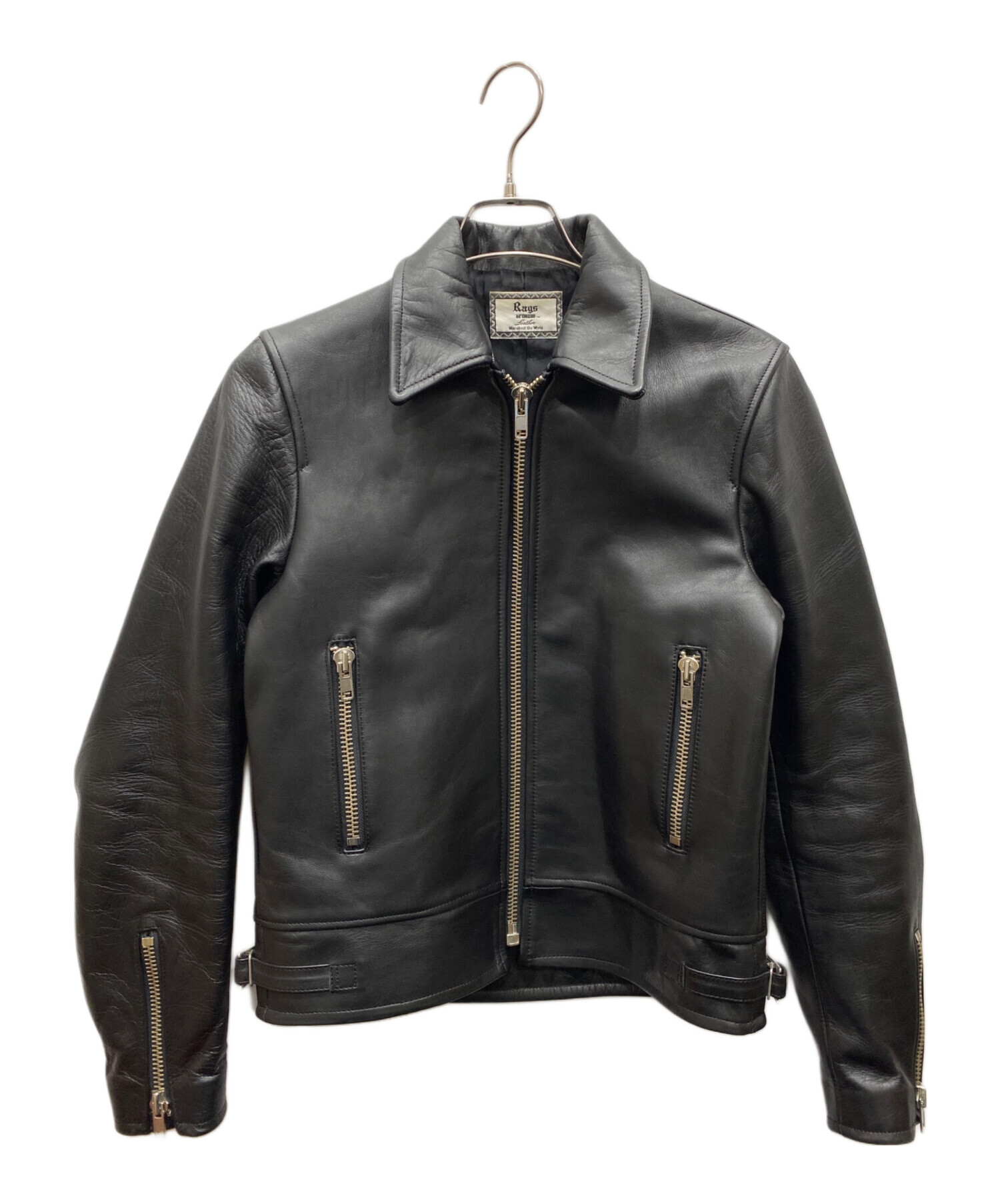 中古・古着通販】Rags McGREGOR (ラグス マクレガー) SINGLE RIDERS JACKET ブラック サイズ:S｜ブランド・古着通販  トレファク公式【TREFAC FASHION】スマホサイト