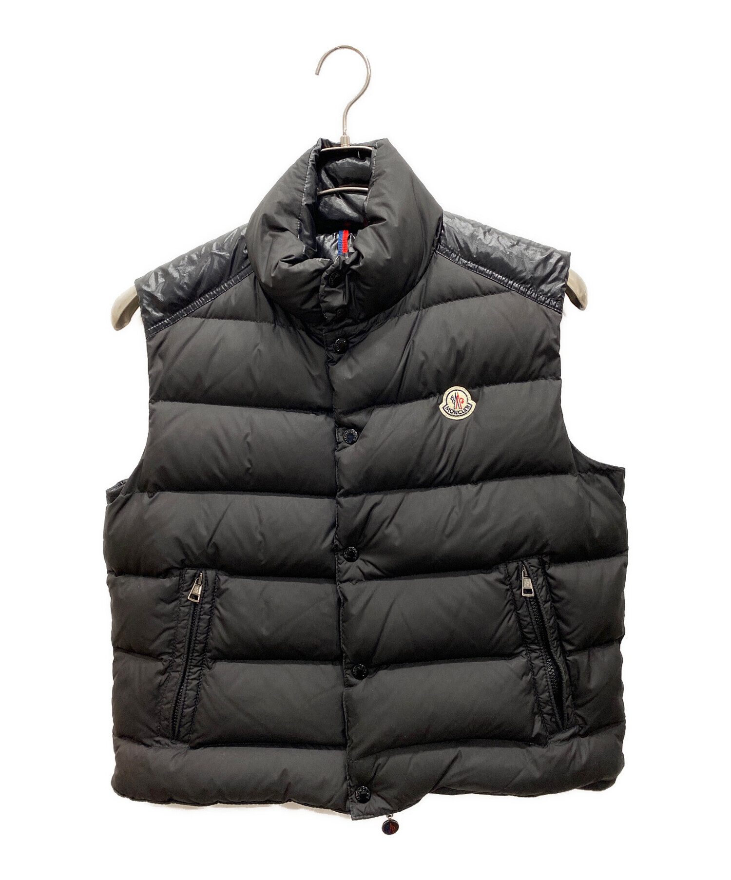 中古・古着通販】MONCLER (モンクレール) ダウンベスト ブラック サイズ:2｜ブランド・古着通販 トレファク公式【TREFAC  FASHION】スマホサイト