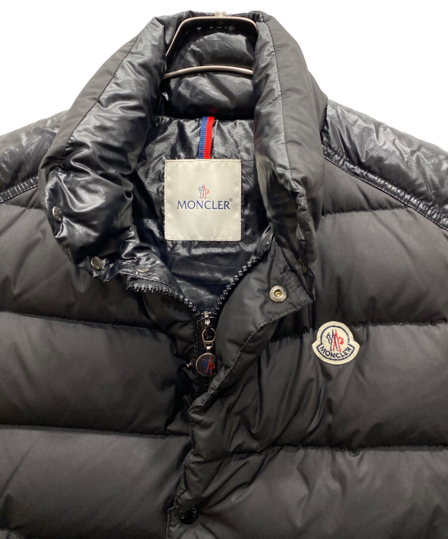 中古・古着通販】MONCLER (モンクレール) ダウンベスト ブラック サイズ:2｜ブランド・古着通販 トレファク公式【TREFAC  FASHION】スマホサイト