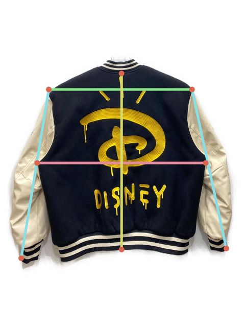 中古・古着通販】H&M (エイチアンドエム) Disney (ディズニー) コラボワッペンスタジャン ブラック サイズ:S｜ブランド・古着通販  トレファク公式【TREFAC FASHION】スマホサイト