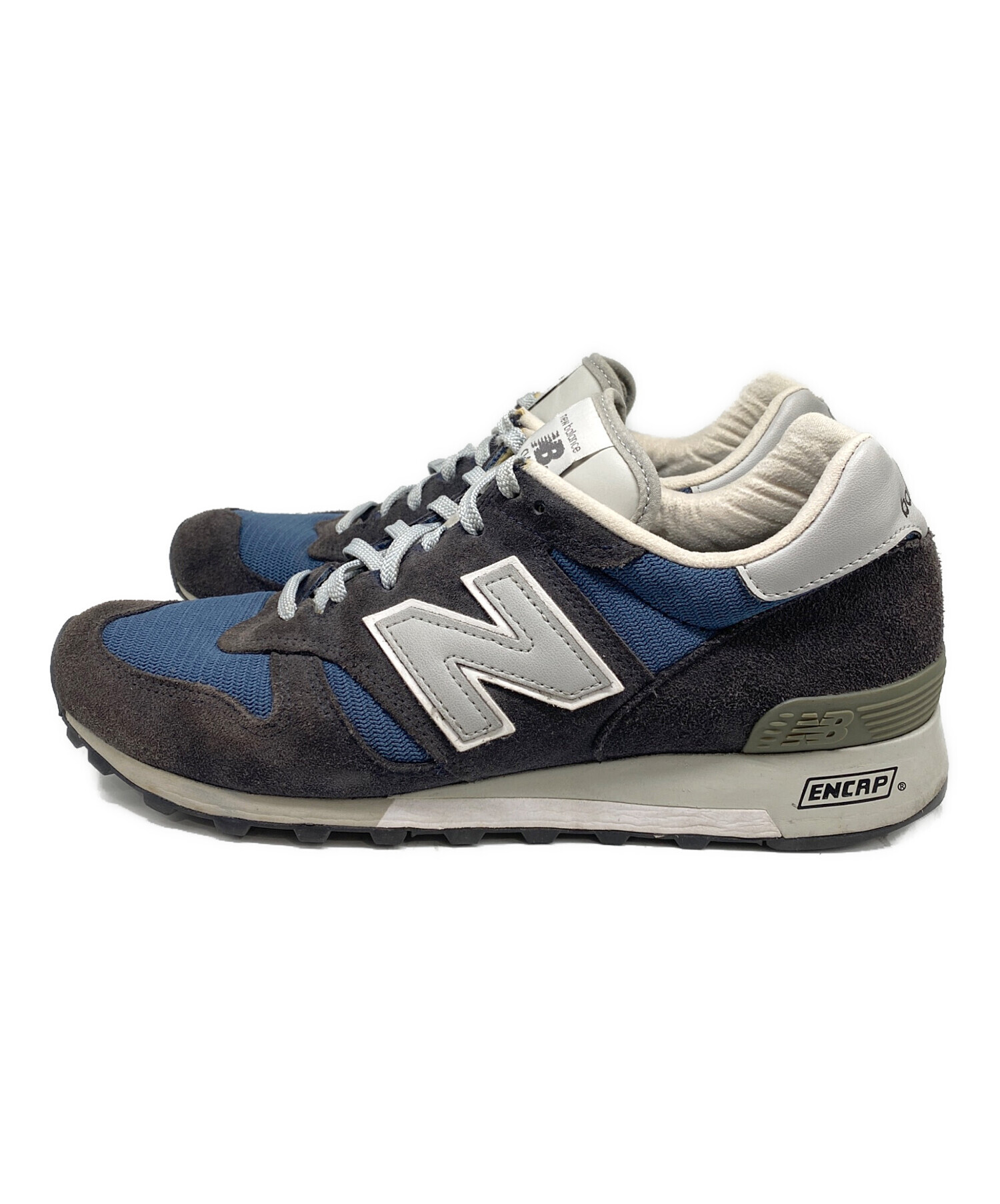 NEW BALANCE (ニューバランス) ローカットスニーカー ネイビー サイズ:27