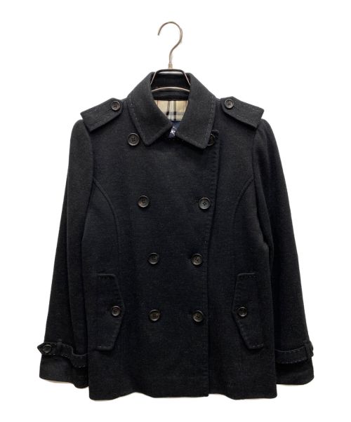 中古・古着通販】BURBERRY LONDON (バーバリーロンドン) 裏ノバチェック柄ショートコート ブラック サイズ:11｜ブランド・古着通販  トレファク公式【TREFAC FASHION】スマホサイト