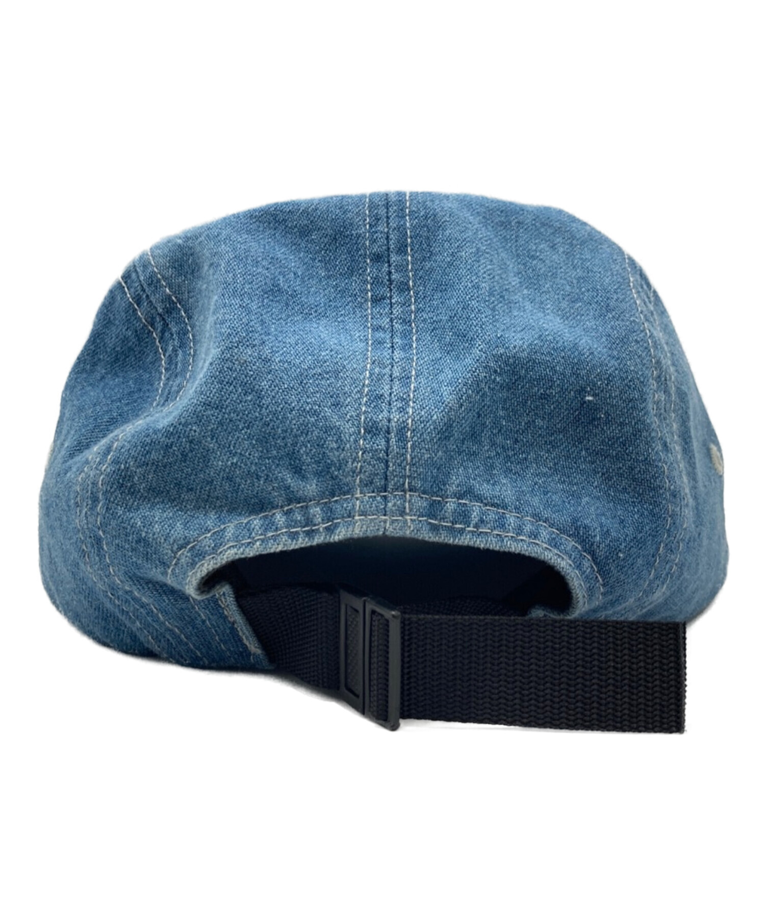 SUPREME (シュプリーム) Worldwide Visor Tape Camp Cap ブルー