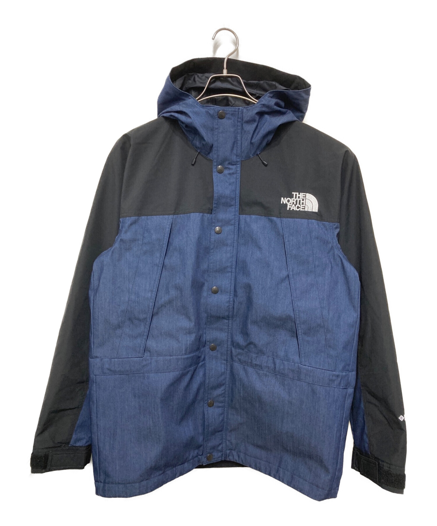 THE NORTH FACE (ザ ノース フェイス) Mountain Light Denim Jacket/マウンテンライトデニムジャケット  ネイビー サイズ:XL 未使用品