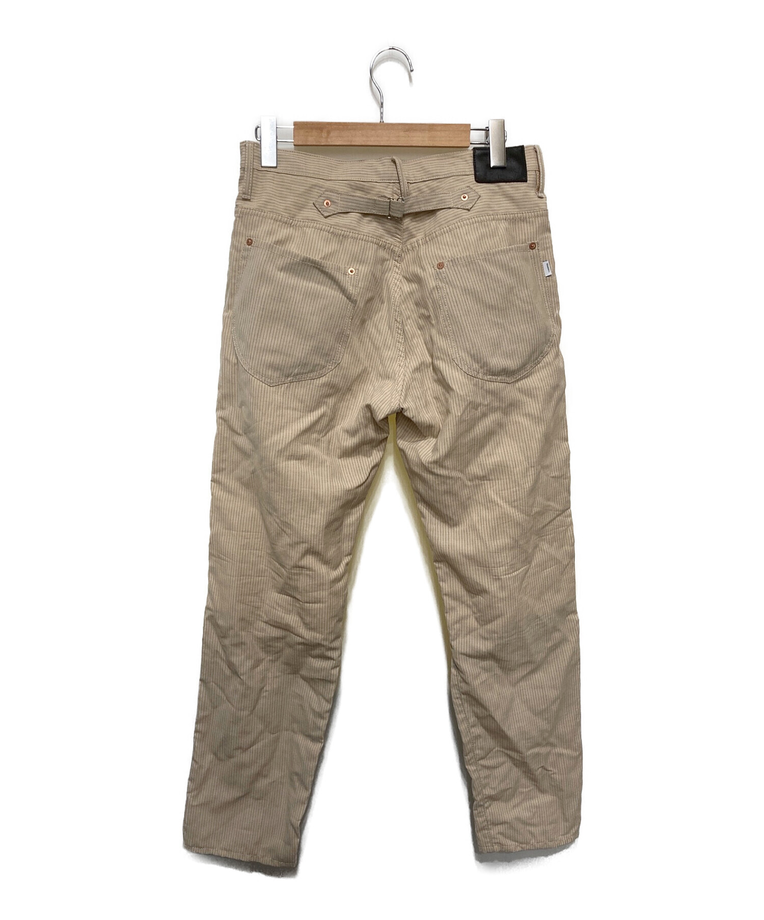 SUGARHILL (シュガーヒル) Type 502 Wool Linen Denim Pants/タイプ502ウールリネンデニムパンツ アイボリー  サイズ:SIZE34