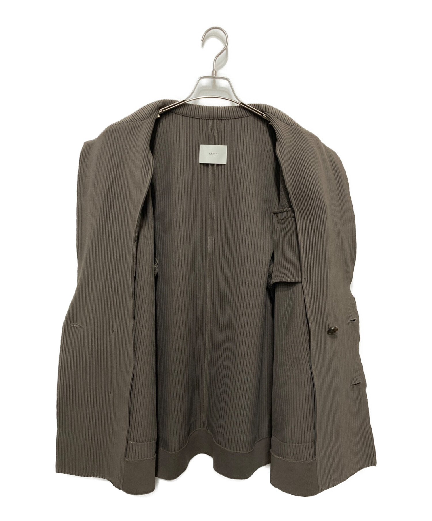 stein (シュタイン) OVERSIZED GRADATION PLEATS JACKET ベージュ サイズ:M