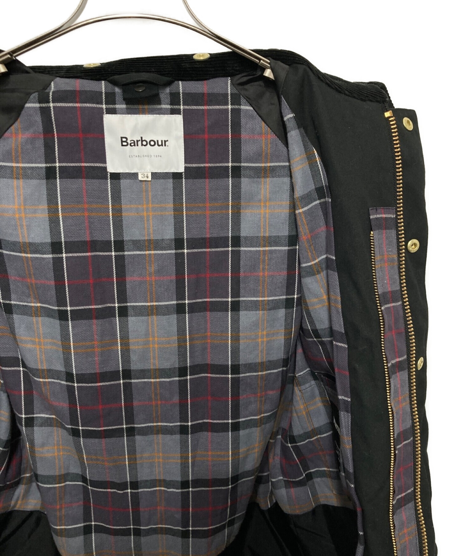 Barbour×FREEMANS SPORTING CLUB (バブアー×フリーマンズスポーティングクラブ) VENTILEコート ブラック  サイズ:34