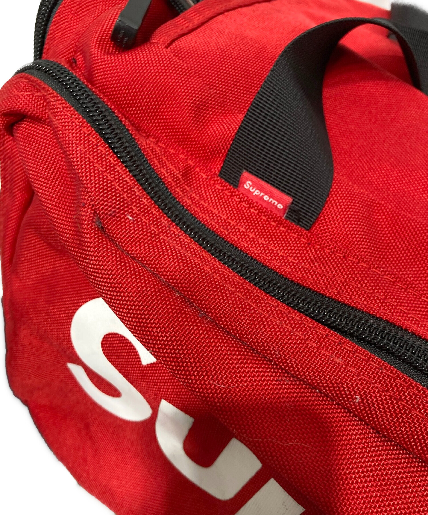 SUPREME (シュプリーム) ダッフルバッグ レッド サイズ:なし