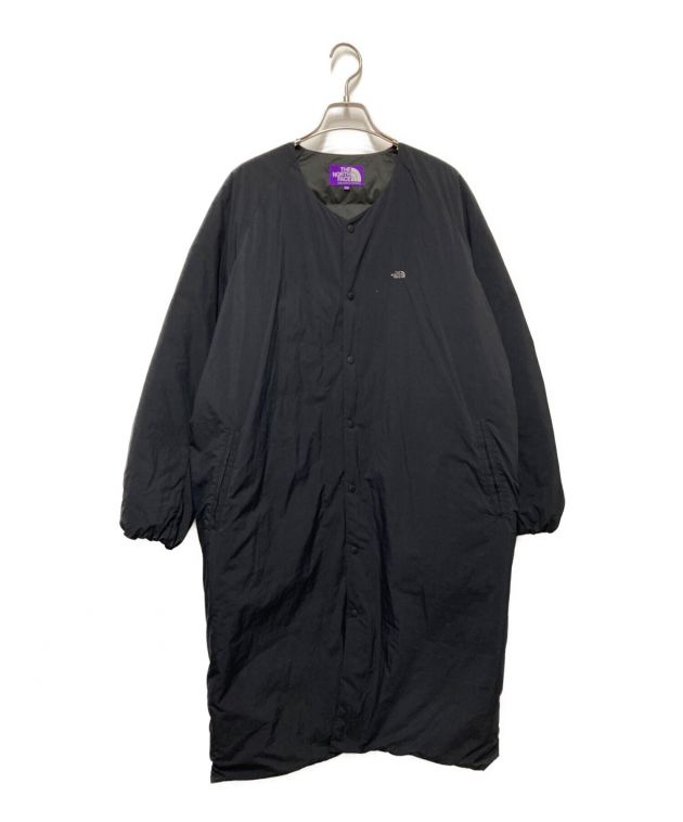 中古・古着通販】THE NORTHFACE PURPLELABEL (ザ・ノースフェイス パープルレーベル) ノーカラーロングダウンコート ブラック  サイズ:WM｜ブランド・古着通販 トレファク公式【TREFAC FASHION】スマホサイト