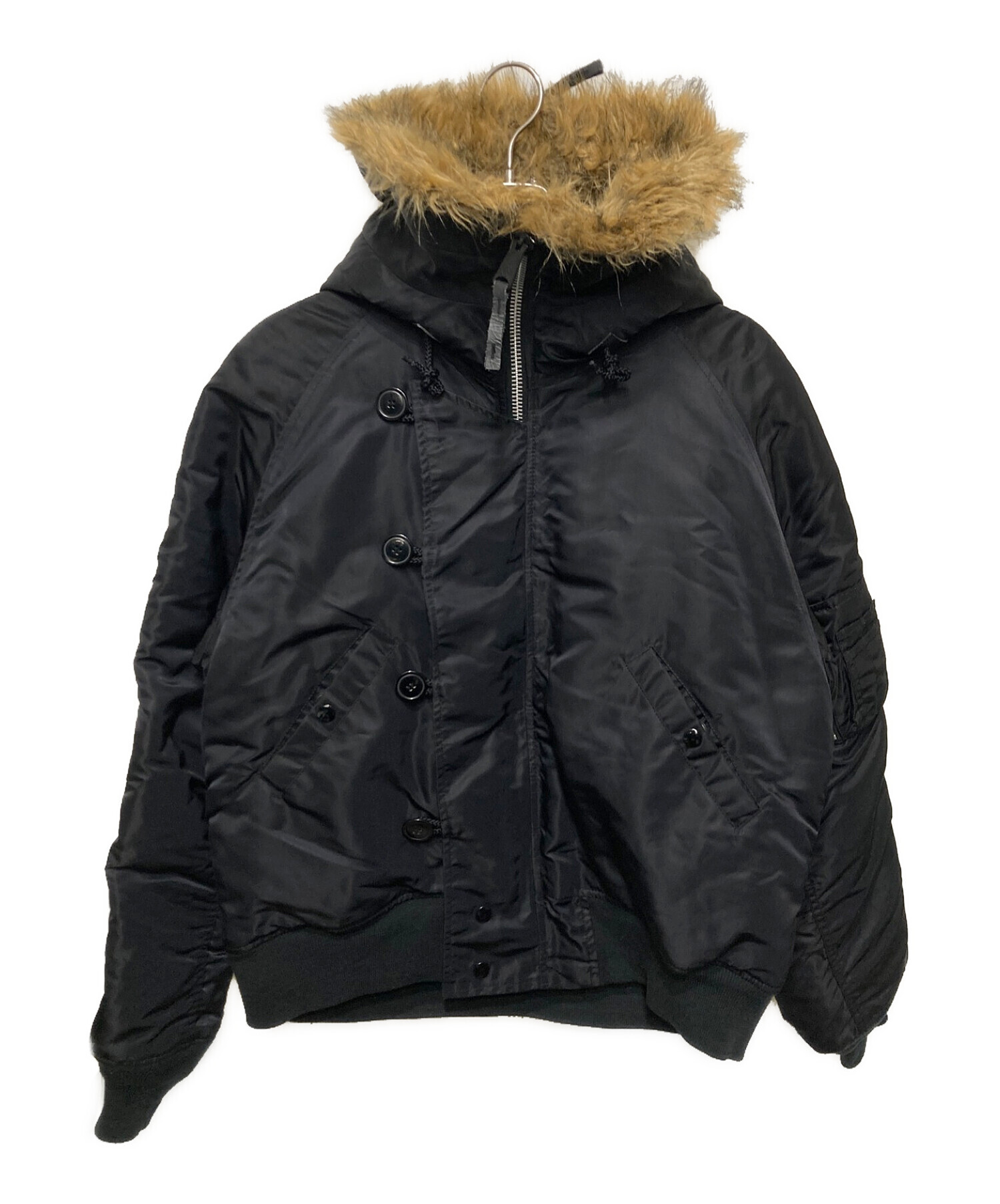 ALPHA (アルファ) N-2Bジャケット ブラック サイズ:M
