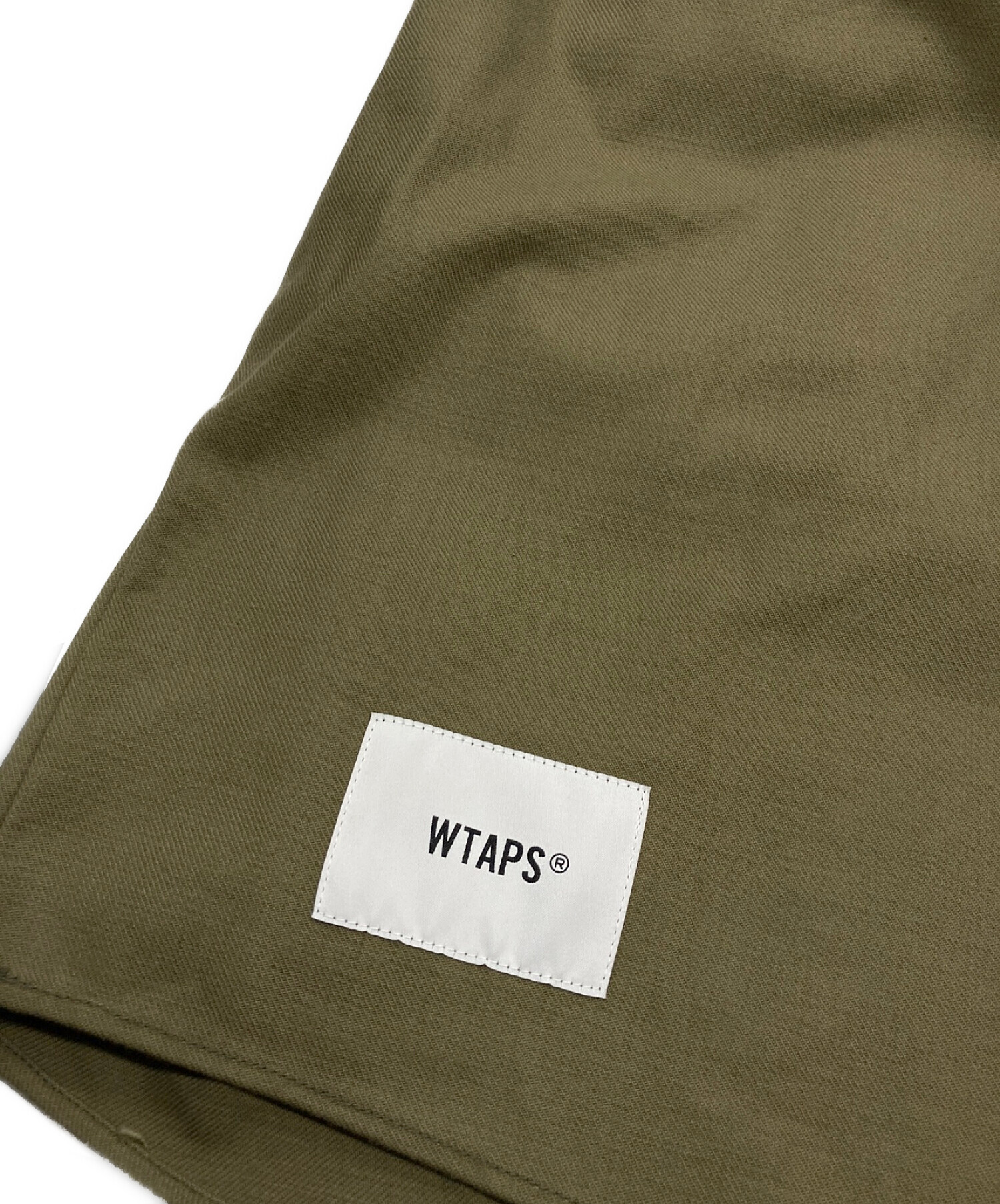WTAPS (ダブルタップス) FALCONERフーディプルオーバーシャツ オリーブ サイズ:2 未使用品