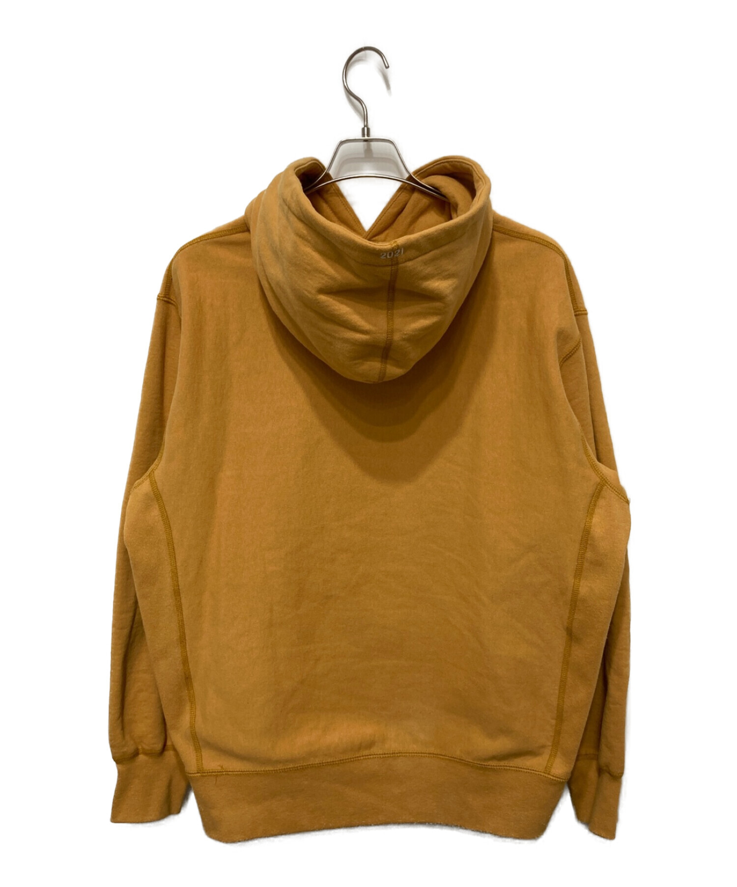 SUPREME (シュプリーム) Box Logo Hooded Sweatshirt Light Mustard サイズ:M