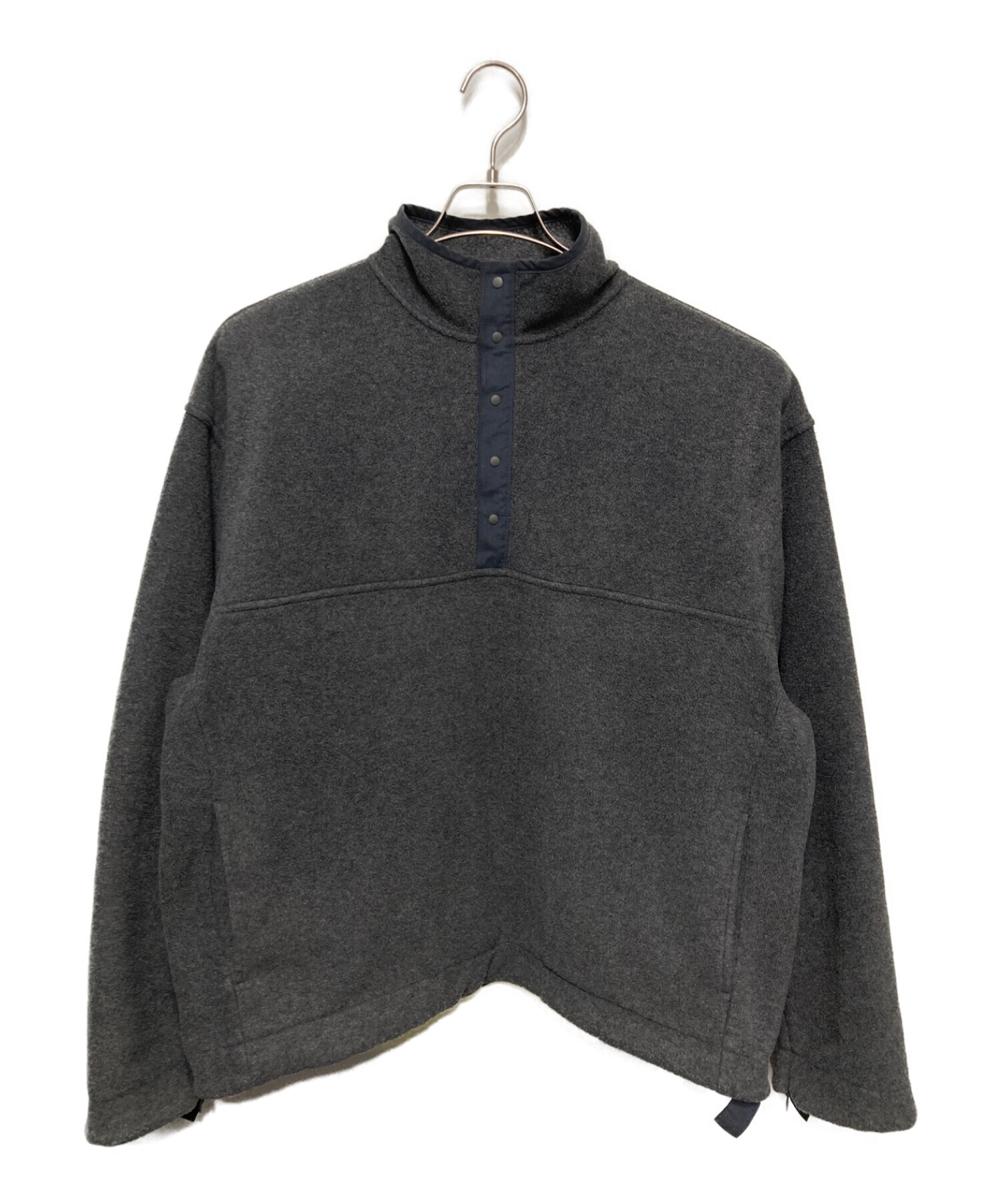 中古・古着通販】stein (シュタイン) OVERSIZED FLEECE TOP グレー ...