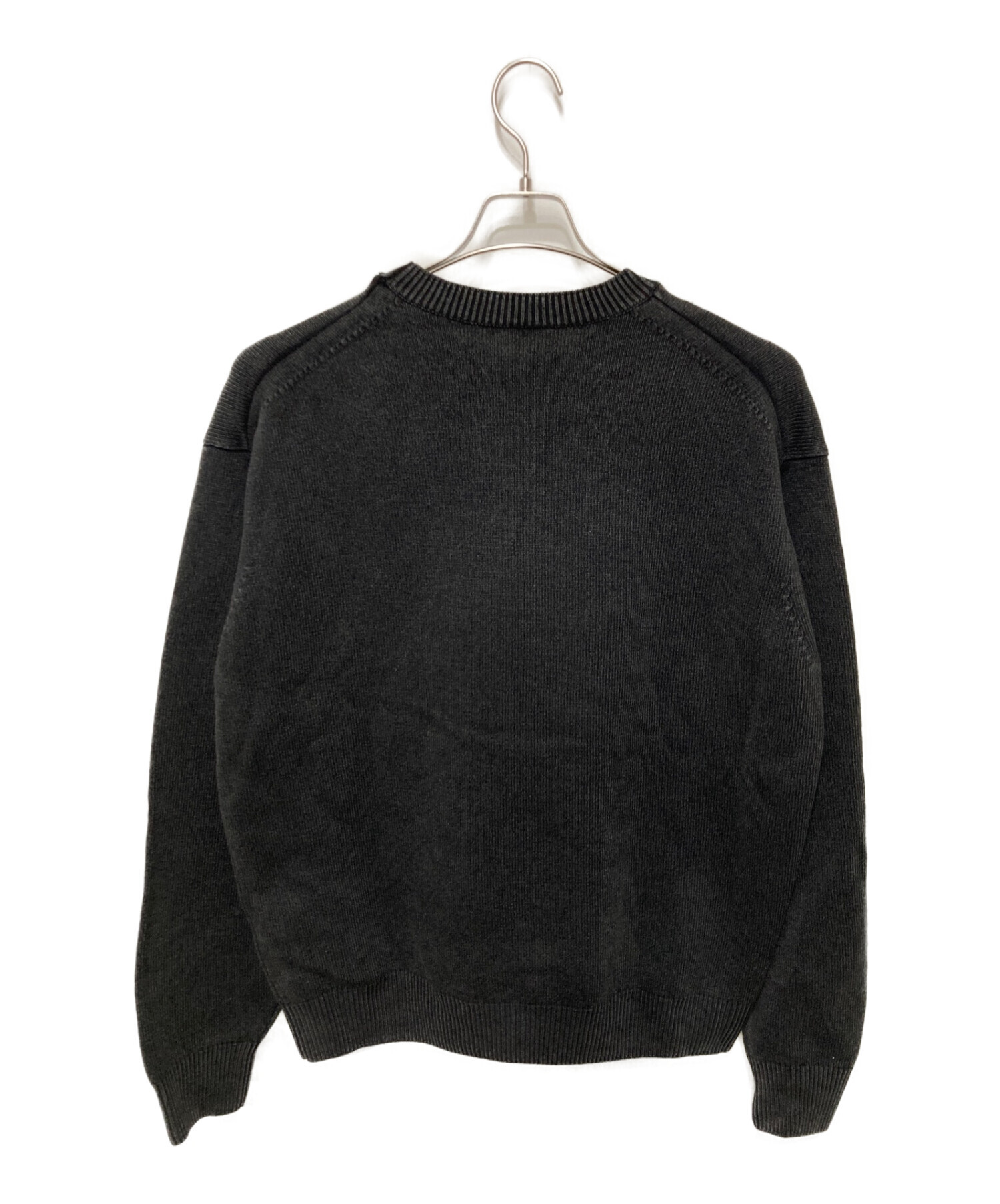 AURALEE 21AW STONE WASHED KNIT P/O