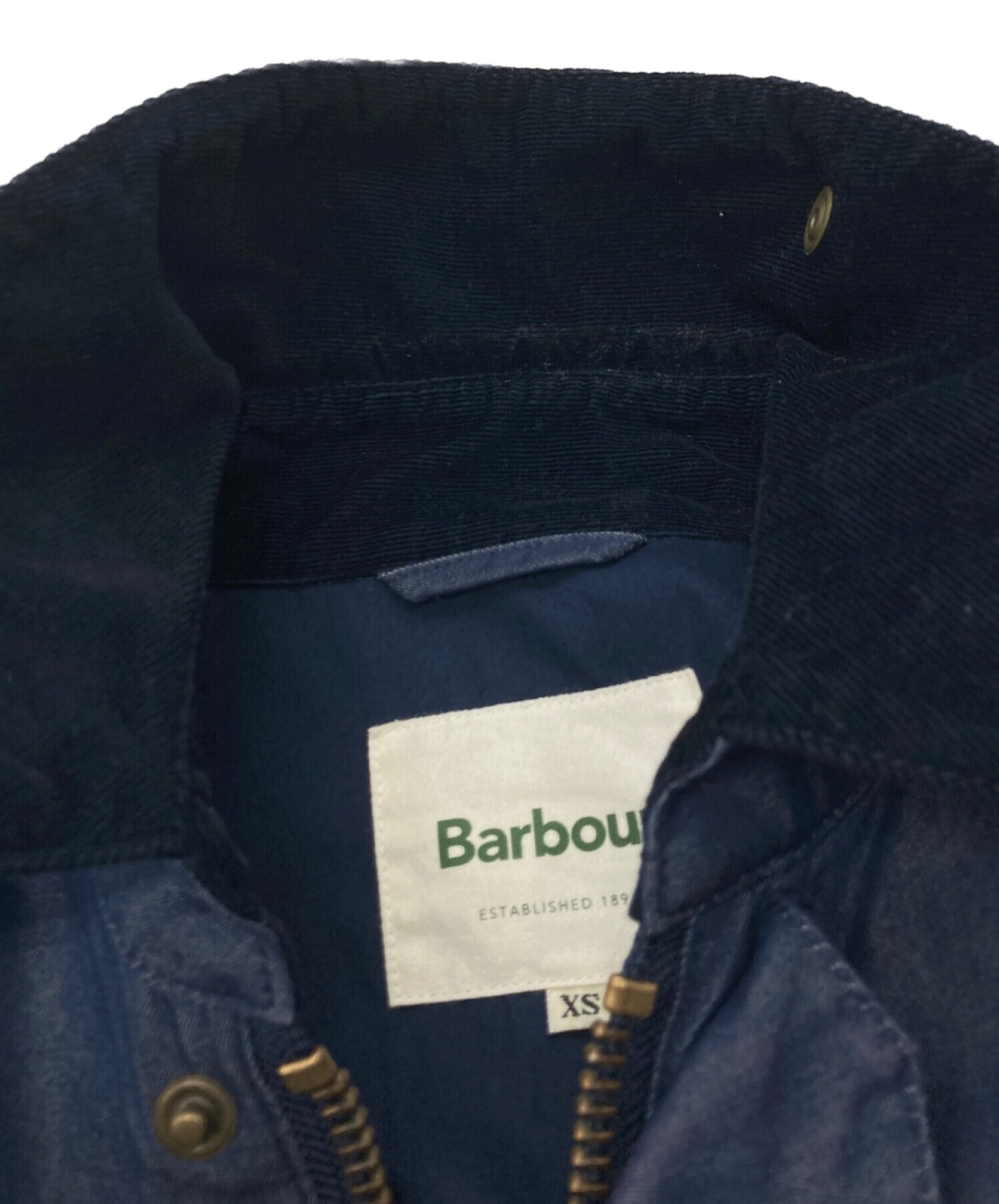 Barbour×BEAMS (バブアー×ビームス) 別注BEAUCHAMPコットンナイロンデニムジャケット インディゴ サイズ:XS