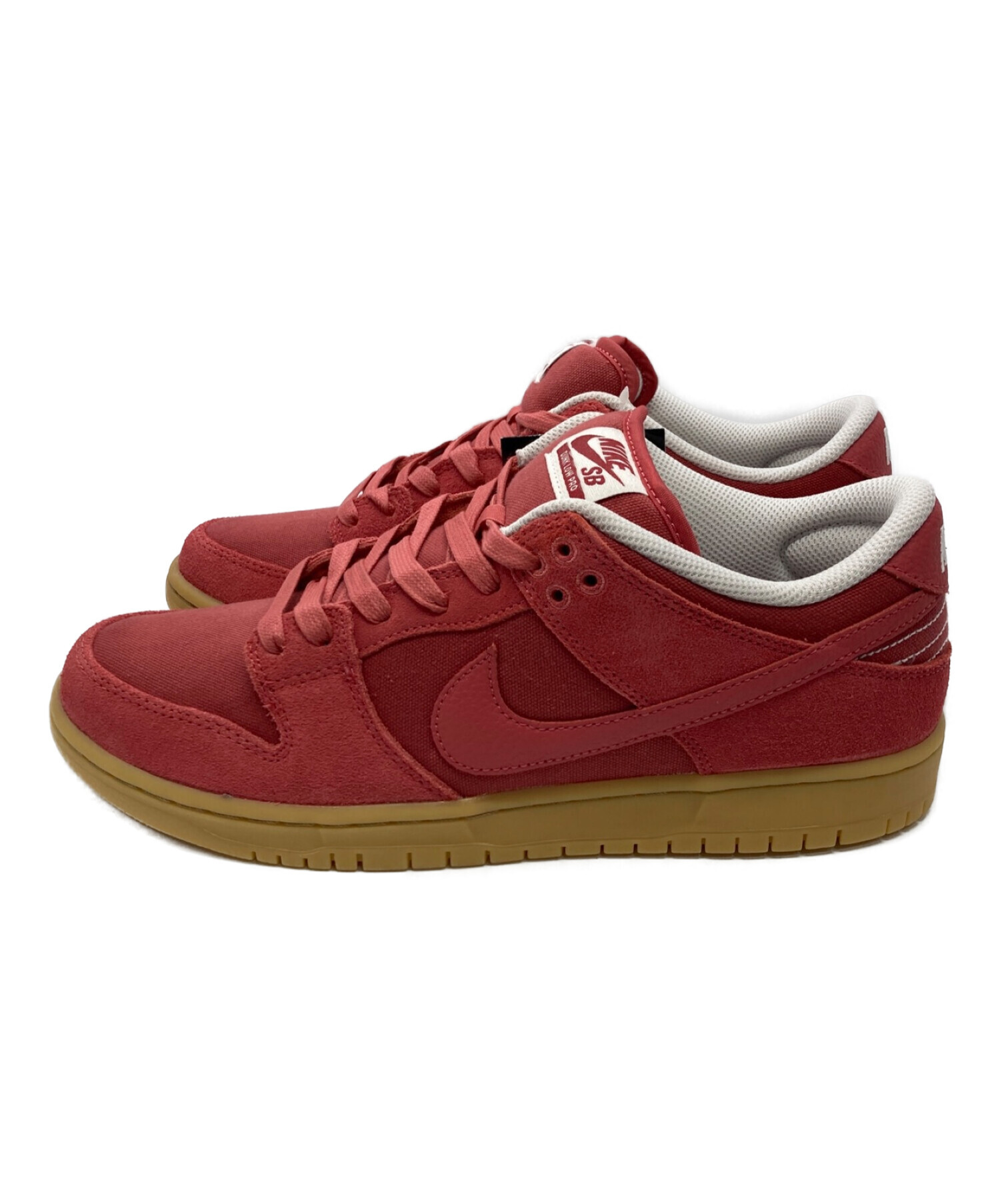 中古・古着通販】NIKE (ナイキ) SB DUNK LOW PRO ADOBE RED/GUM LIGHT