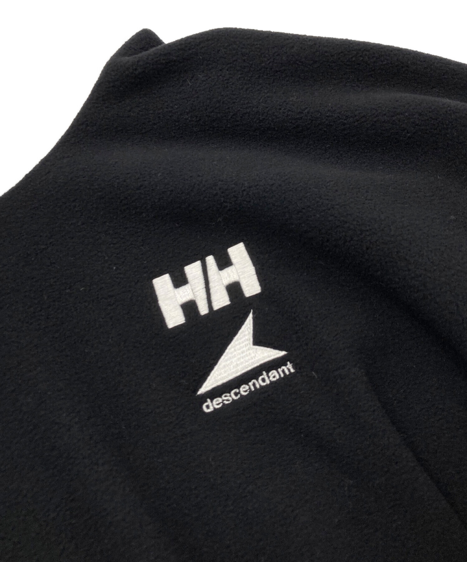 DESCENDANT×HELLY HANSEN (ディセンダント×ヘリーハンセン) OCEAN FREY COLLECTION RP FLEECE  ブラック サイズ:XL