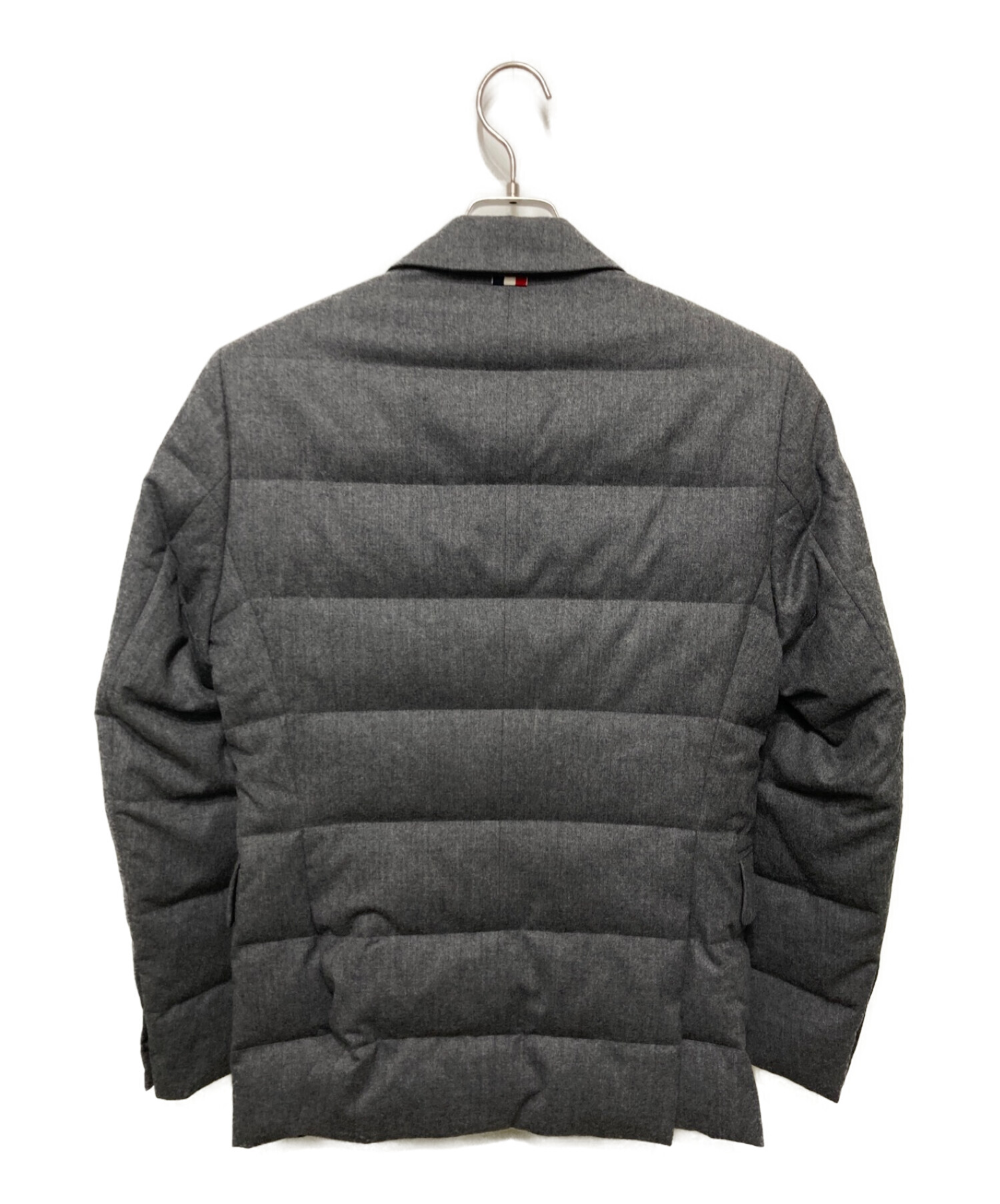 中古・古着通販】MONCLER (モンクレール) HELIRE GIACCA/ダウンテーラードジャケット グレー｜ブランド・古着通販  トレファク公式【TREFAC FASHION】スマホサイト