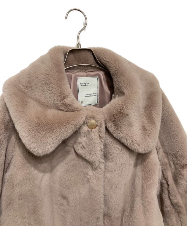 中古・古着通販】HER LIP TO (ハーリップトゥ) Winter Love Faux Fur