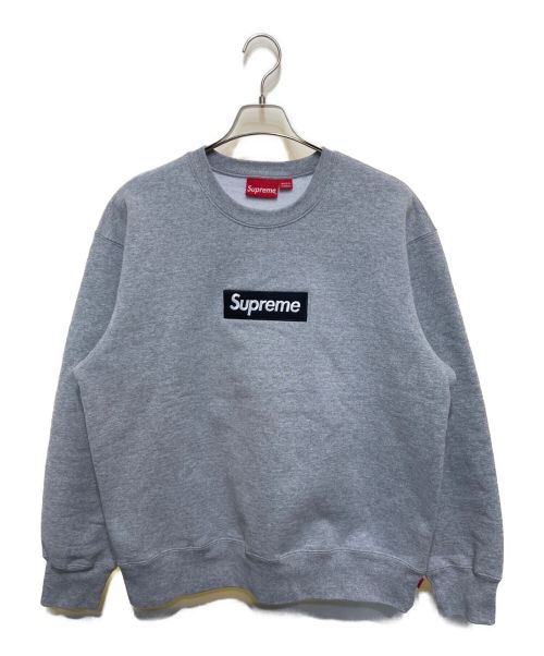 中古・古着通販】SUPREME (シュプリーム) Box Logo Crewneck グレー