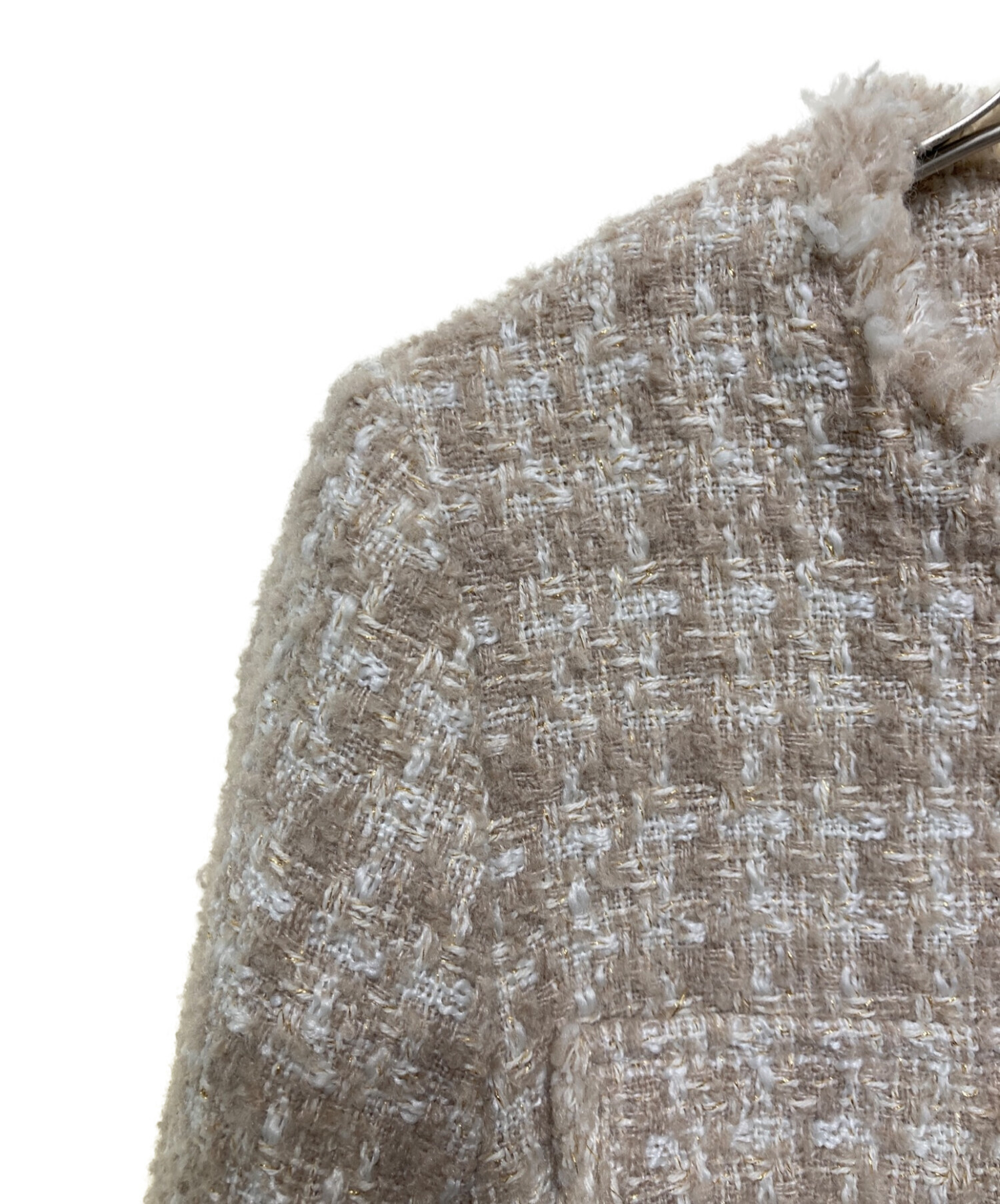 中古・古着通販】HER LIP TO (ハーリップトゥ) Wool-Blend Fancy Tweed