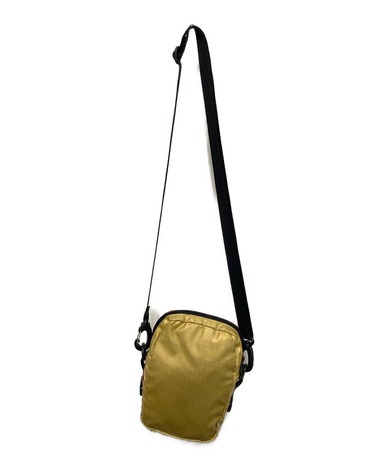 SUPREME (シュプリーム) THE NORTH FACE (ザ ノース フェイス) Metallic Shoulder Bag ゴールド