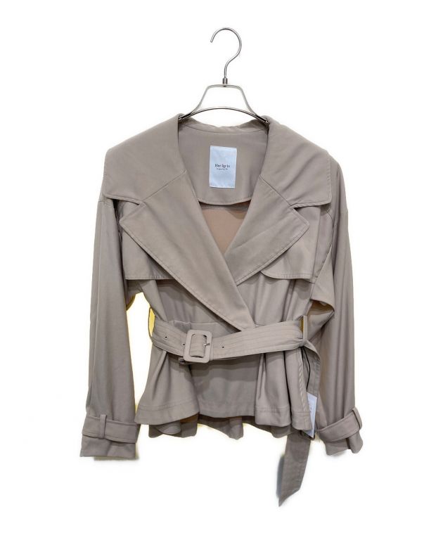 中古・古着通販】HER LIP TO (ハーリップトゥ) Everyday Belted Trench