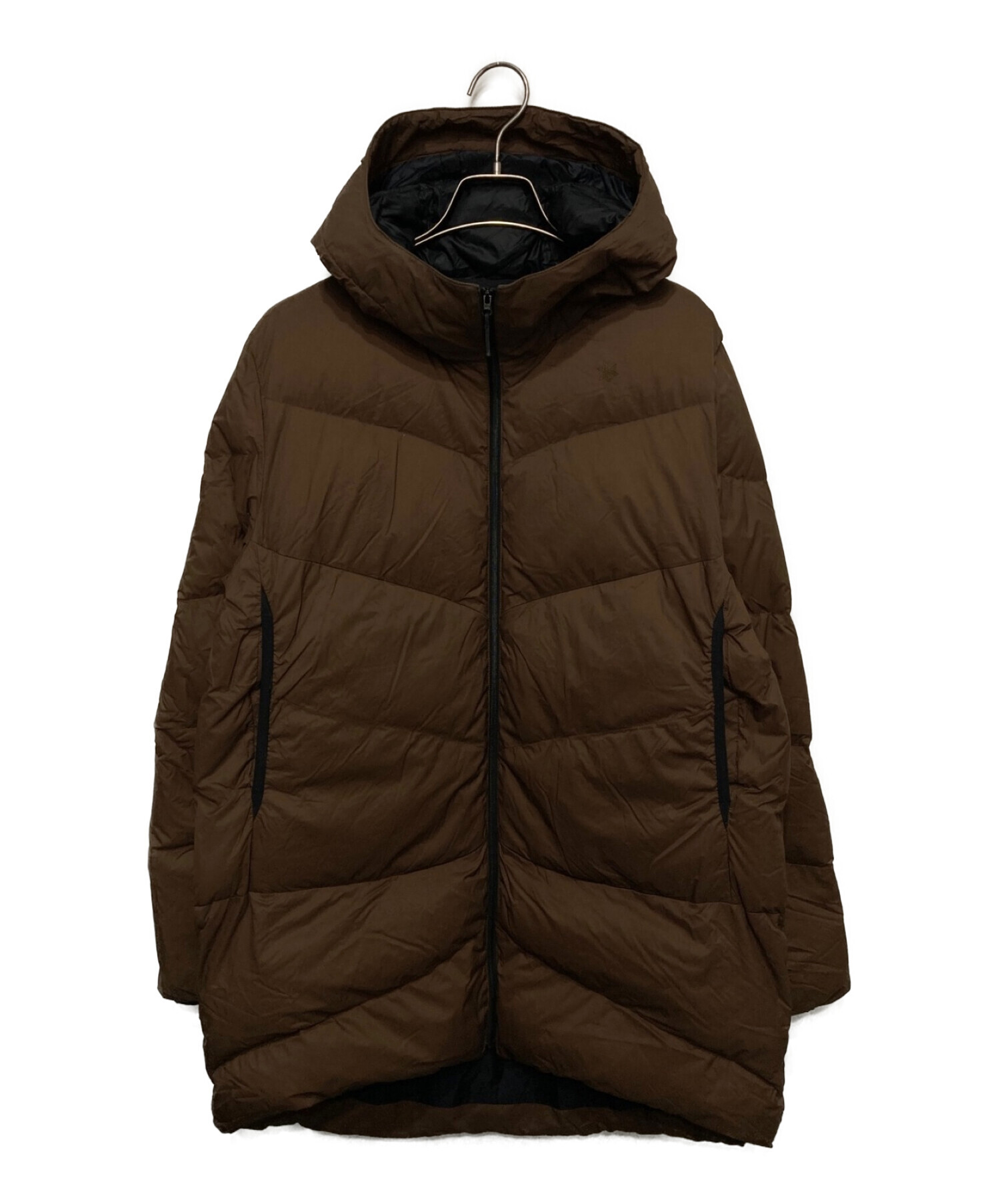 中古・古着通販】GOLDWIN (ゴールドウイン) Hooded Down Coat ブラウン