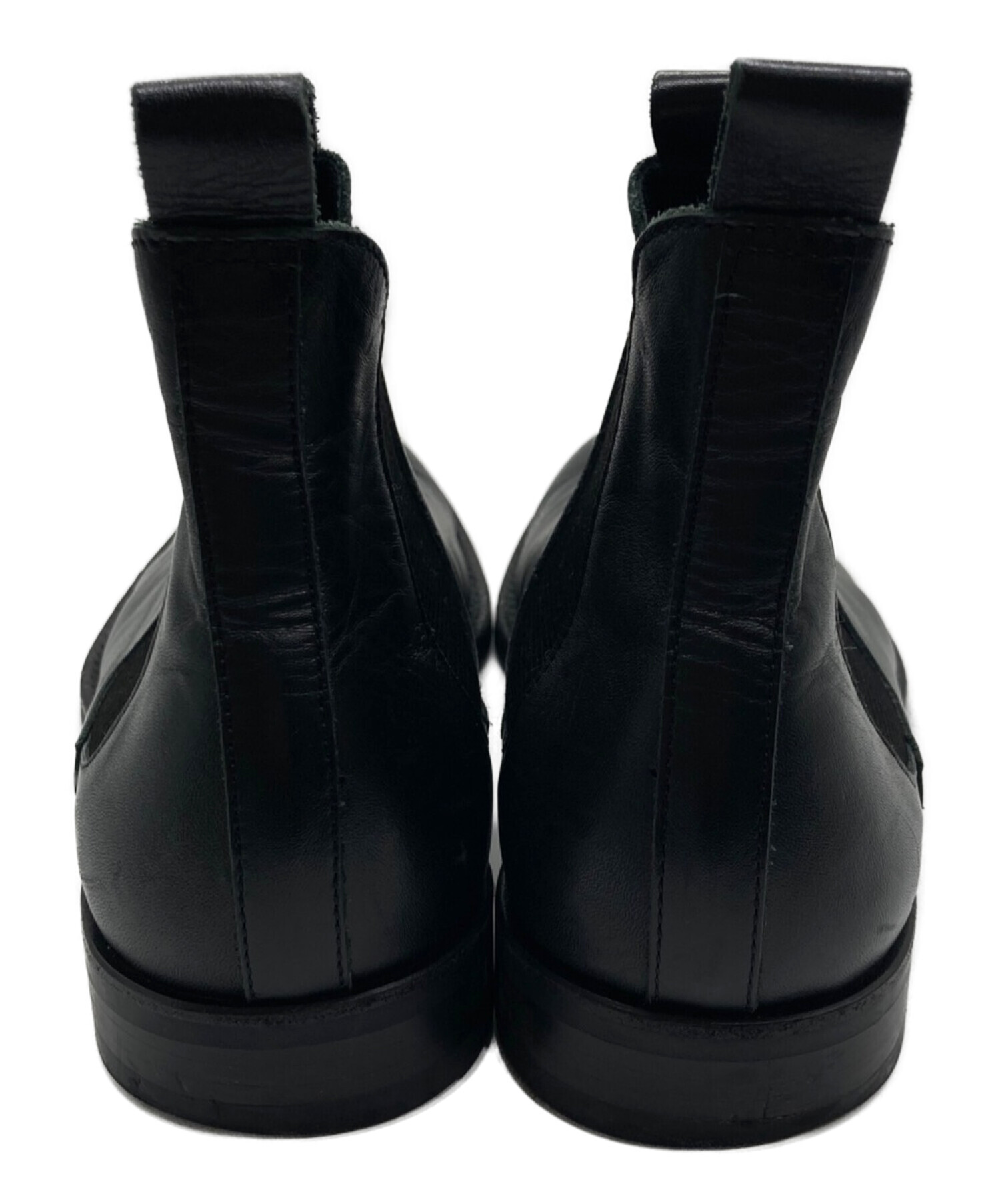 COMME des GARCONS HOMME PLUS (コムデギャルソンオムプリュス) サイドゴアブーツ ブラック サイズ:26cm