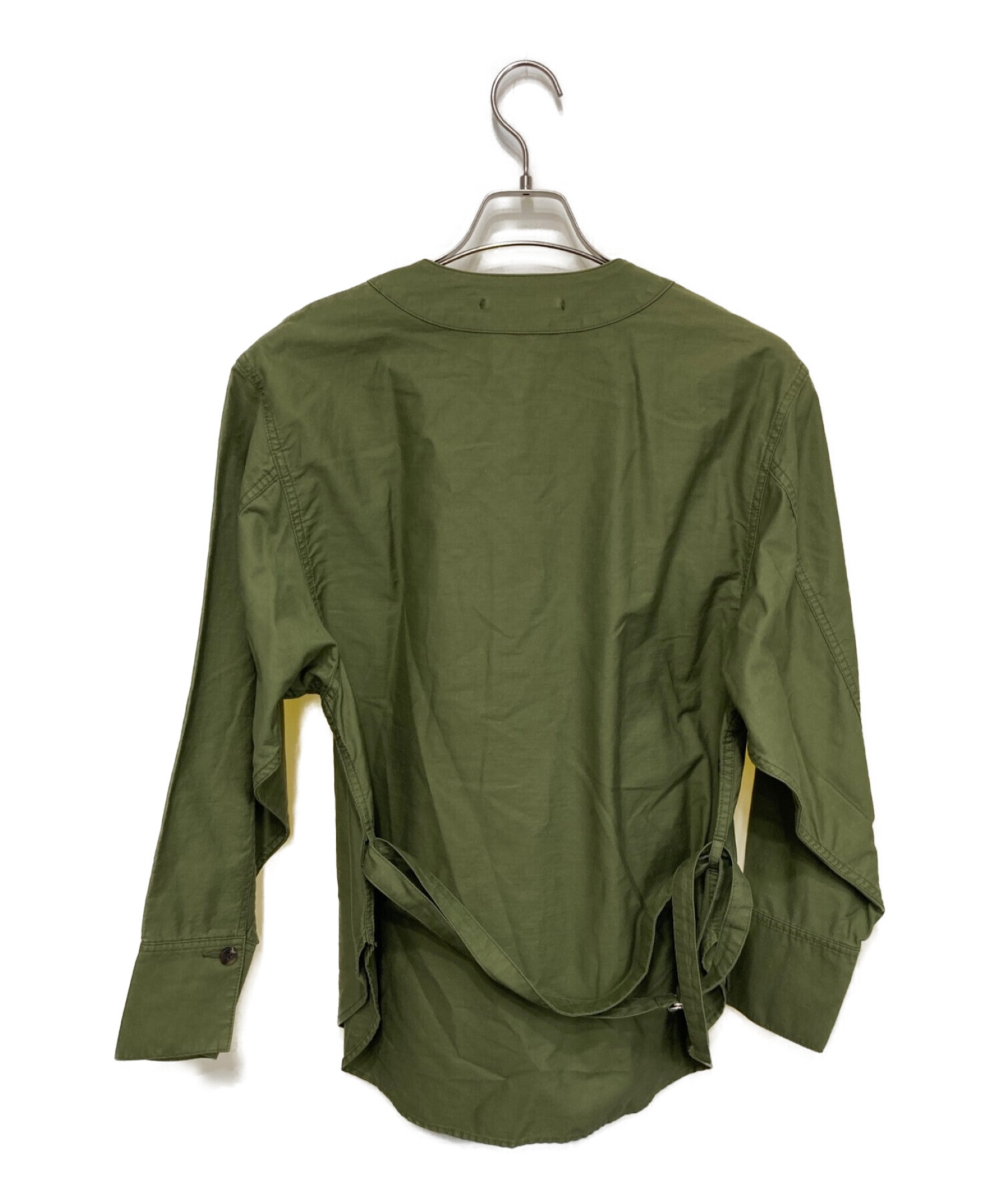 MACPHEE (マカフィー) ミリタリーオーバーシャツ オリーブ サイズ:S 未使用品
