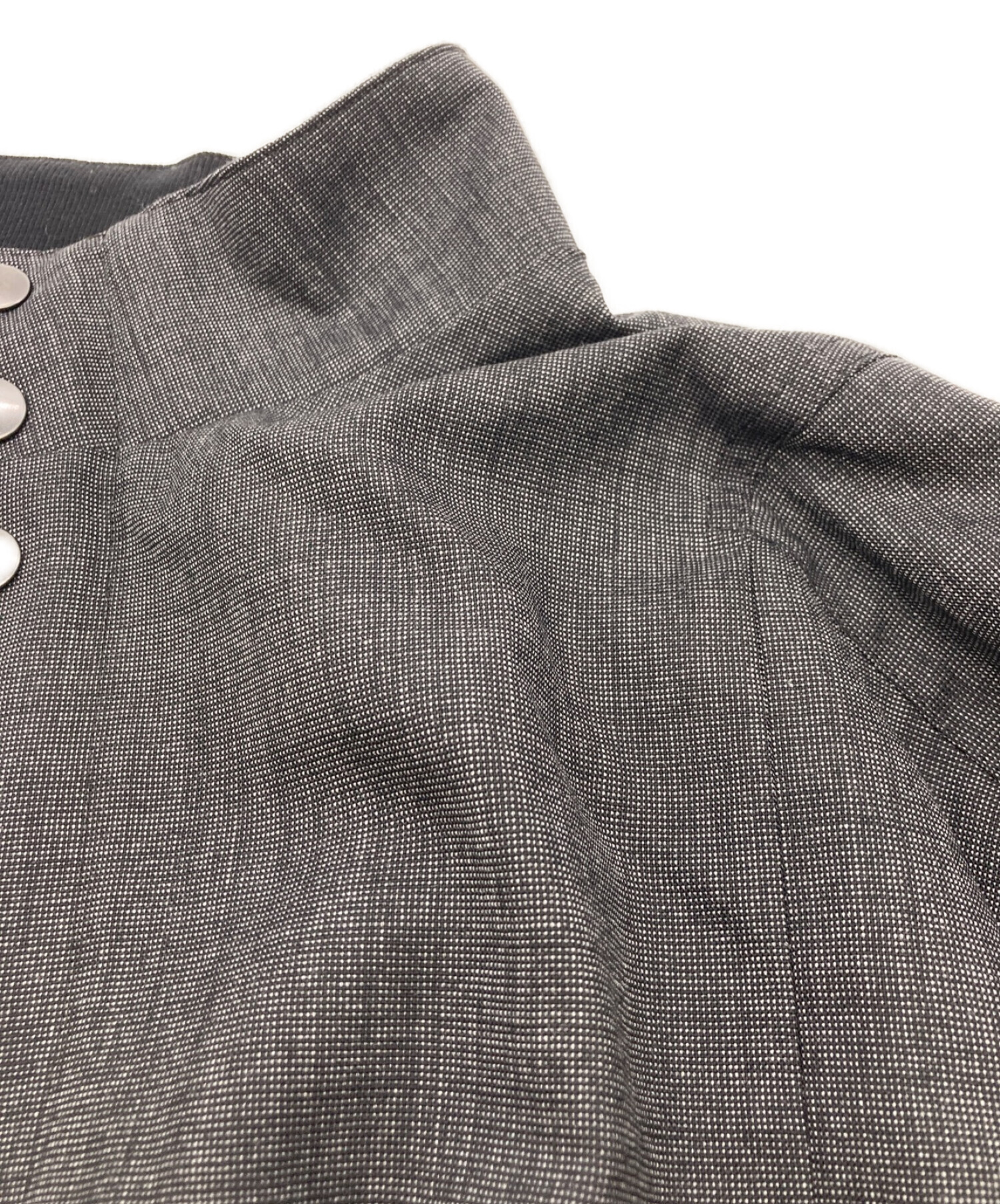 matsufuji マツフジ Wool Stand Collar Jacket | nate-hospital.com