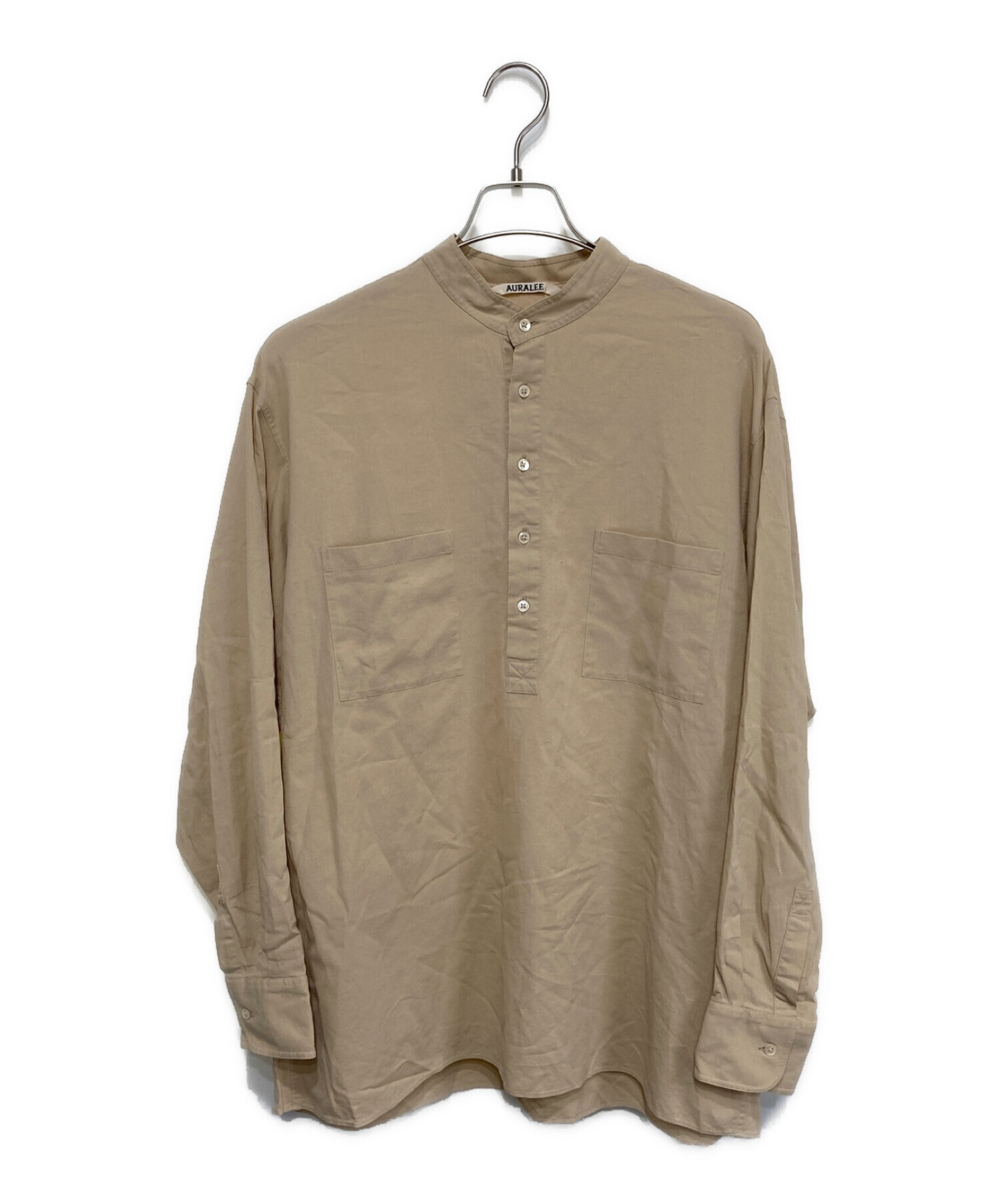 AURALEE SHUTTLE GEORGETTE CLOTH SHIRTS - トップス