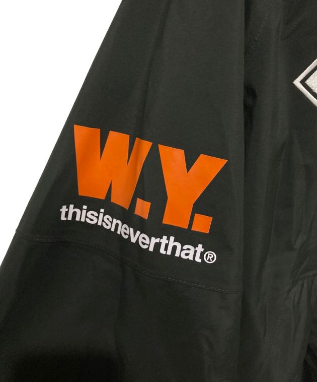 thisisneverthat (ディスイズネバーザット) WASTED YOUTH (ウエステッド ユース) GORE-TEX Paclite  Jacket ブラック サイズ:S