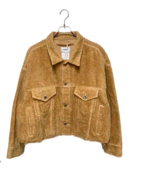 【中古・古着通販】doublet (ダブレット) CUT OFF FUZZY JACKET