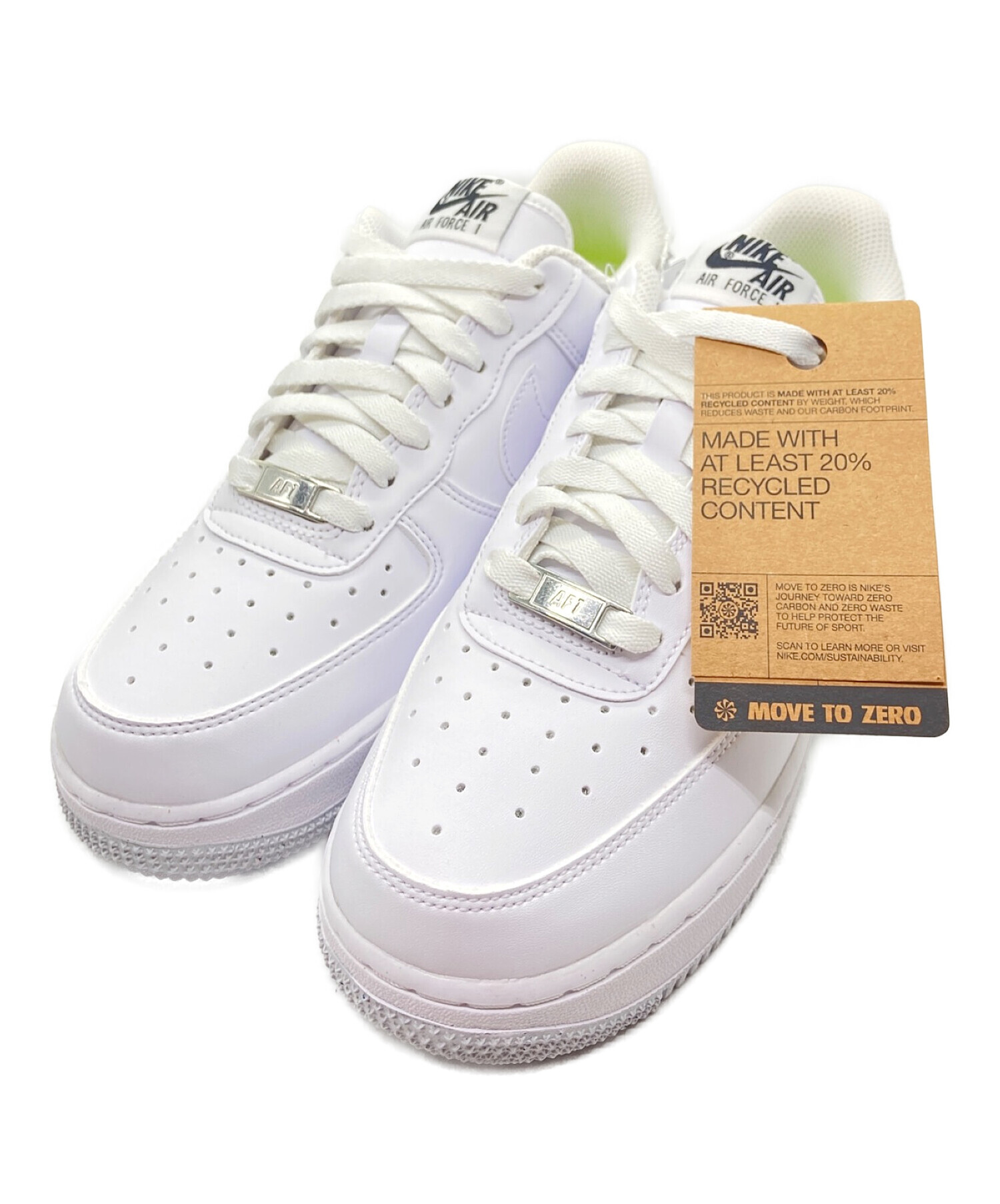 中古・古着通販】NIKE (ナイキ) W AIR FORCE 1 '07 NEXT NATURE WHITE