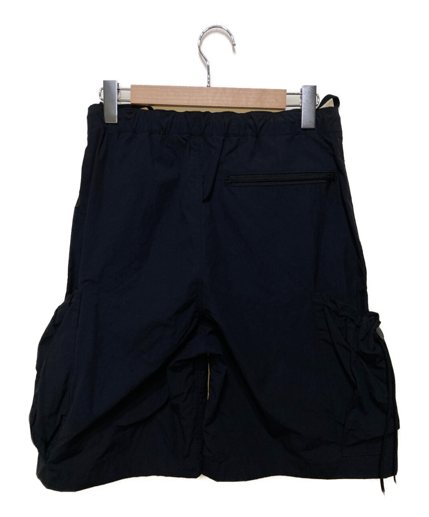 N.HOOLYWOOD (エヌ ハリウッド) POCKET HALF PANTS ブラック サイズ:38