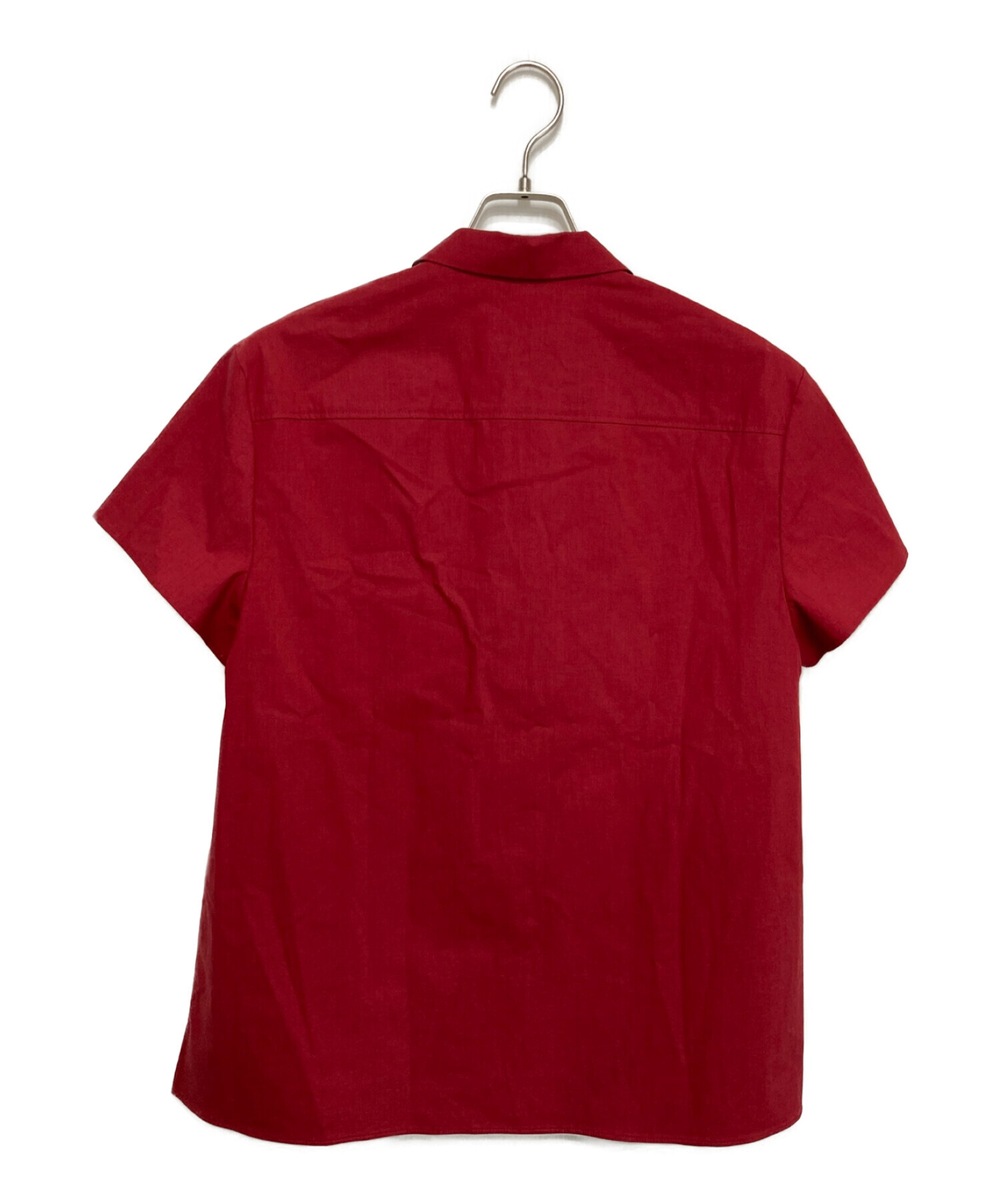 RED VALENTINO (レッドヴァレンティノ) 半袖シャツ レッド サイズ:40