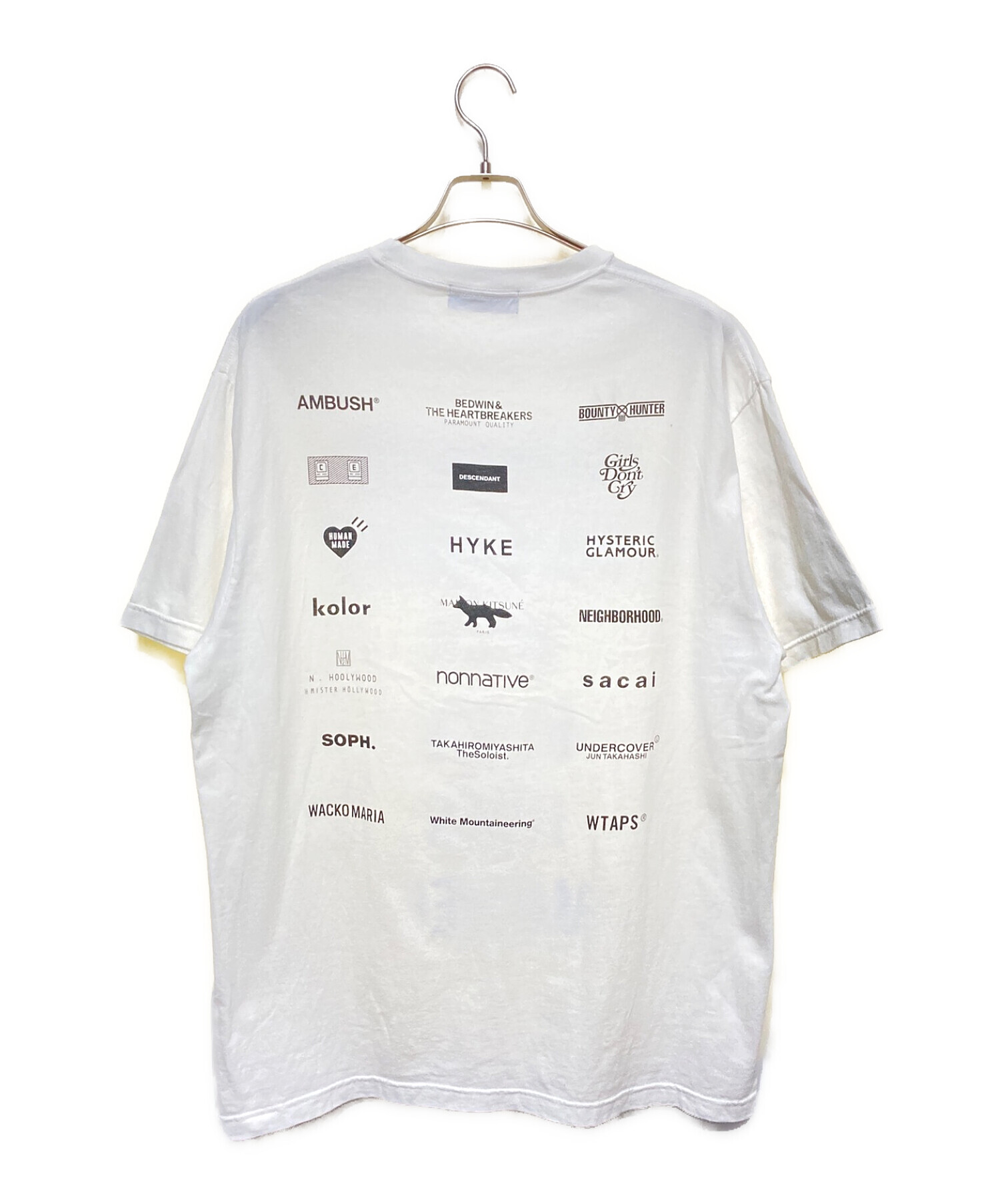 HUMAN MADE (ヒューマンメイド) チャリティーTシャツ ホワイト サイズ:XXL