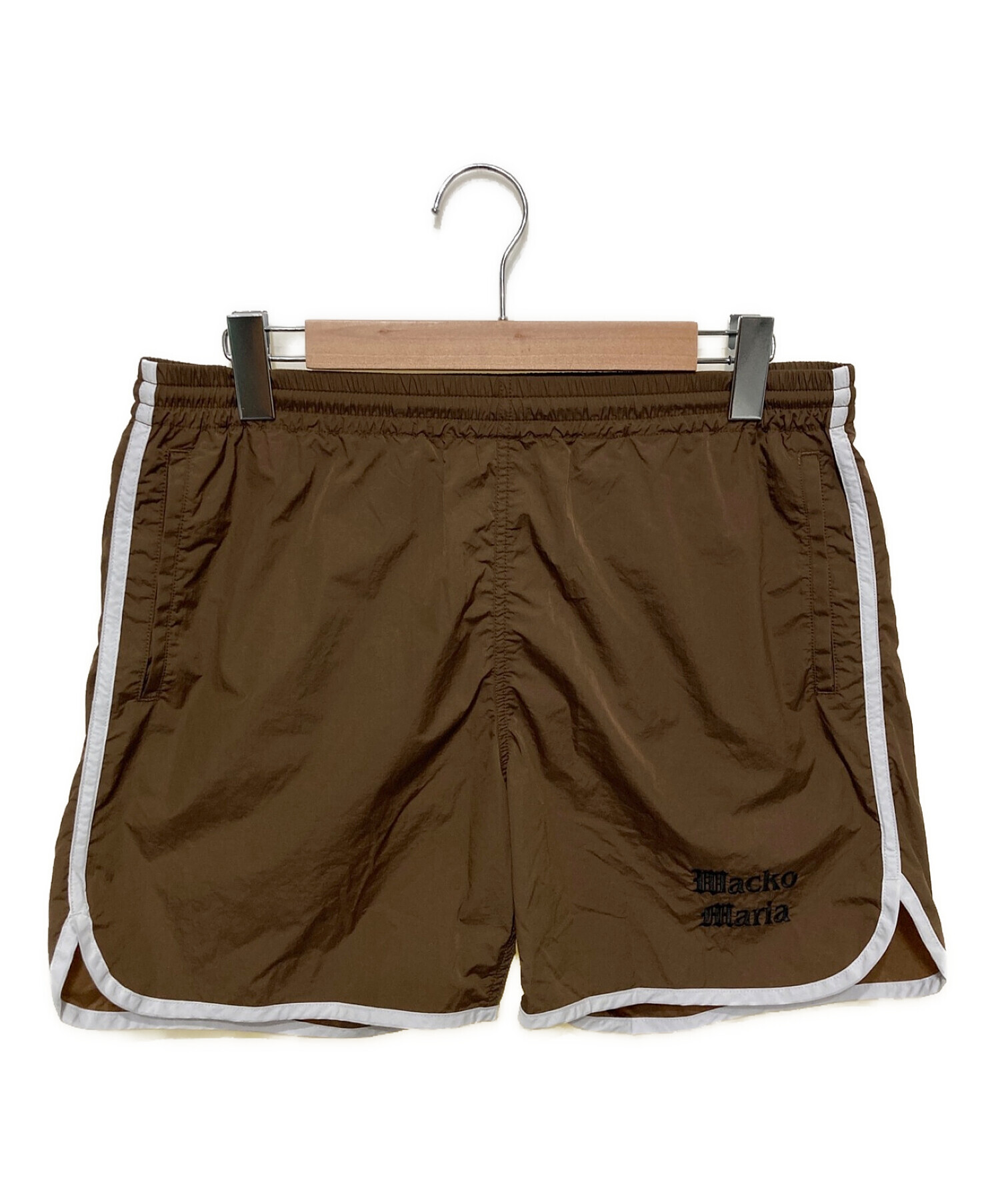 中古・古着通販】WACKO MARIA (ワコマリア) athletic shorts ブラウン