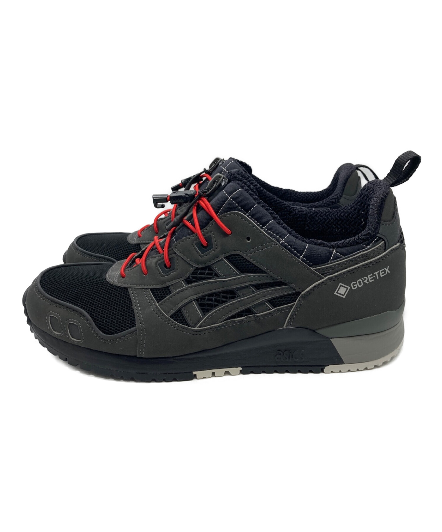 asics (アシックス) bal original (バルオリジナル) MITA SNEAKERS (ミタ スニーカーズ) GEL-LYTE III  OG GTX ブラック×グレー サイズ:27 未使用品