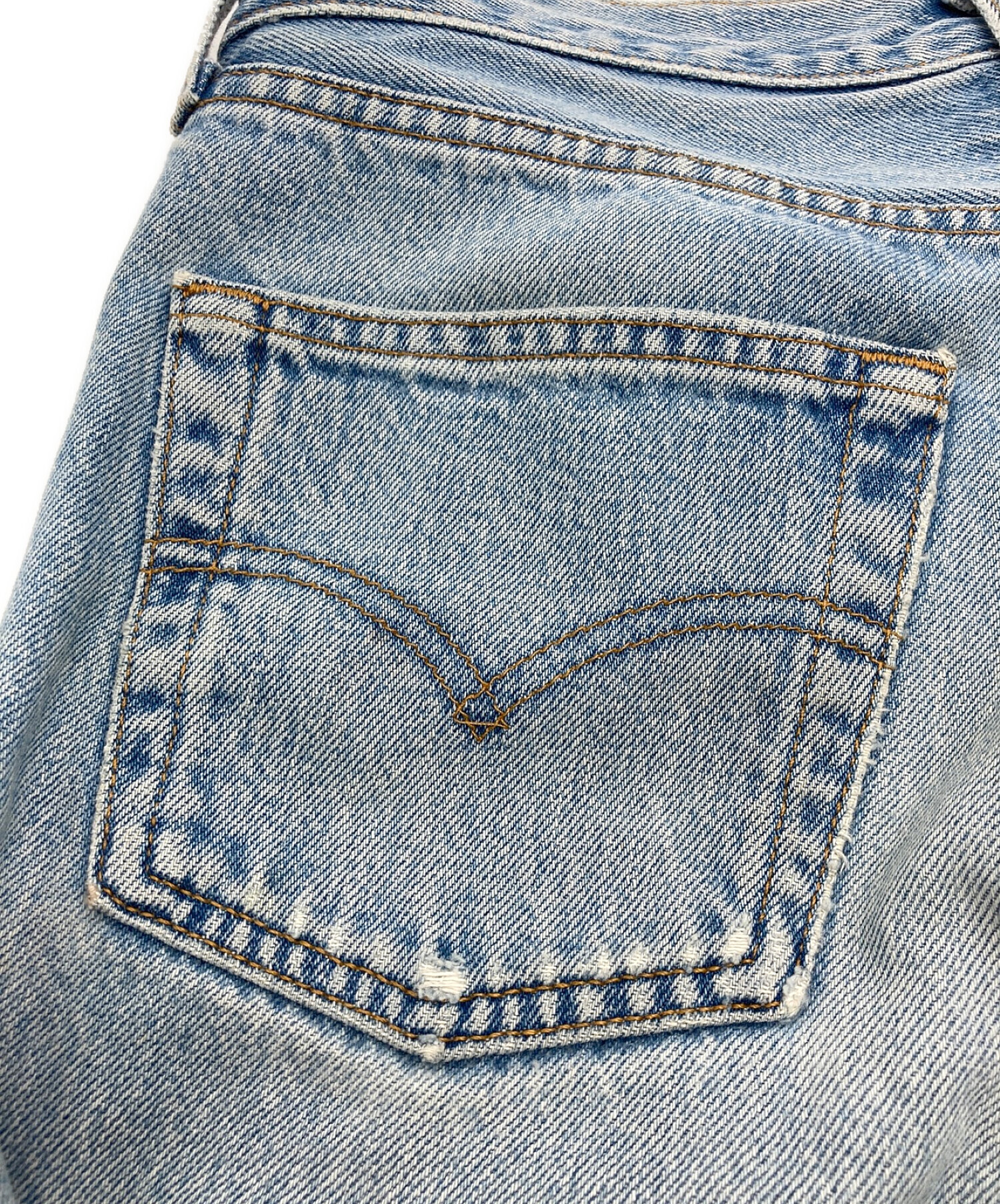 中古・古着通販】LEVI'S (リーバイス) 501デニムパンツ スカイブルー