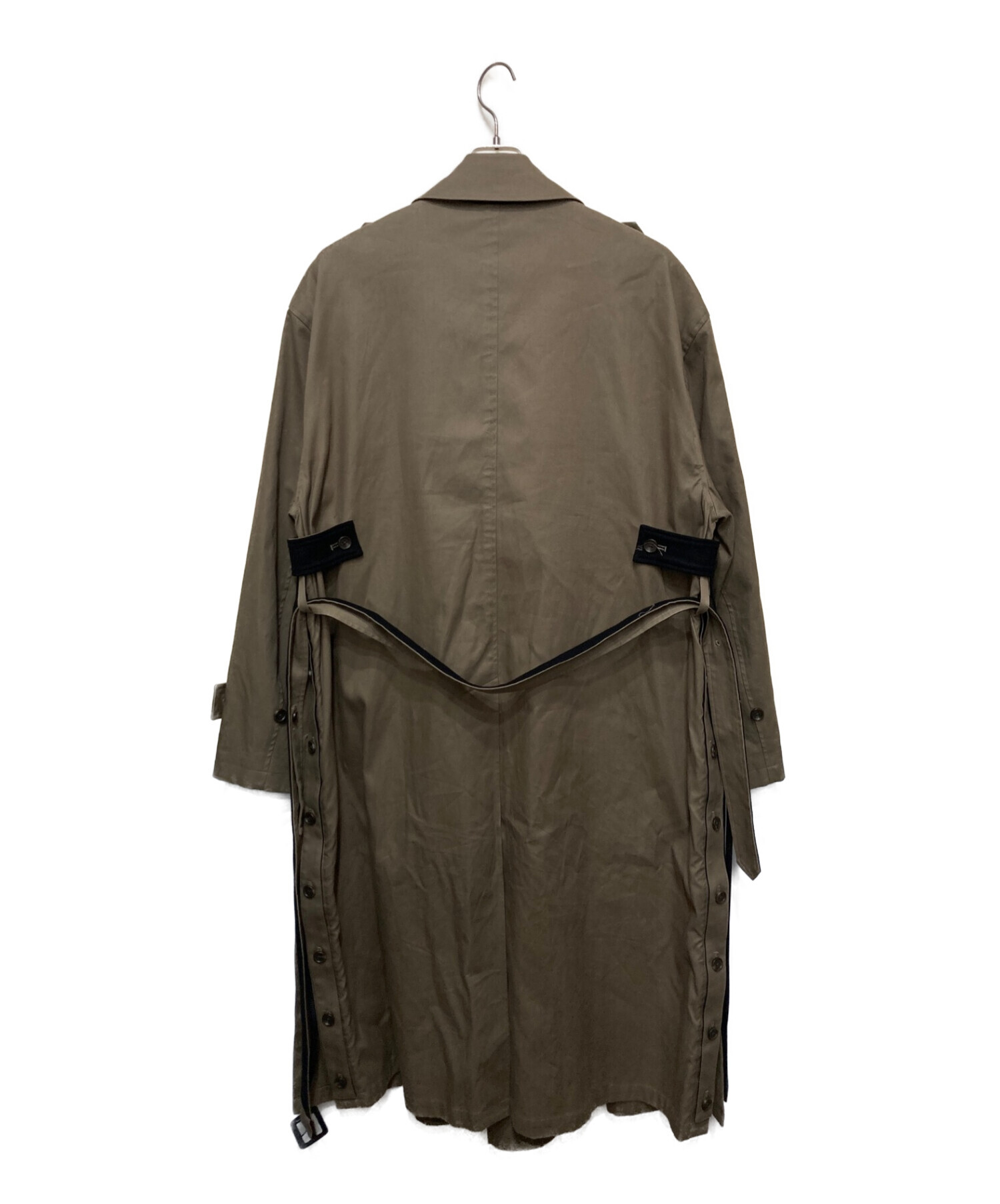 stein double lapelled trench coat - www.stedile.com.br