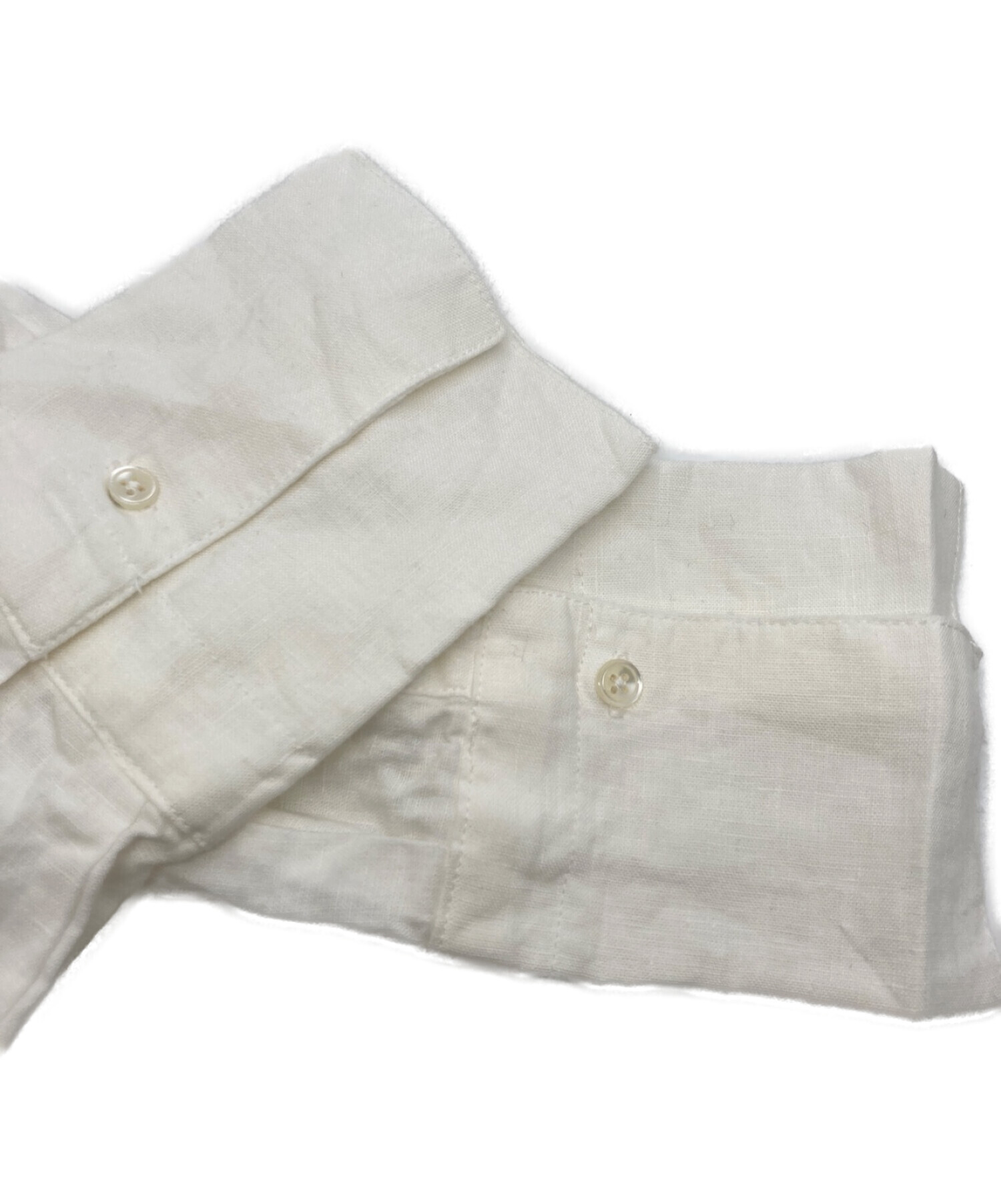 かぐれ (カグレ) リネンチュニックシャツ ホワイト サイズ:FREE