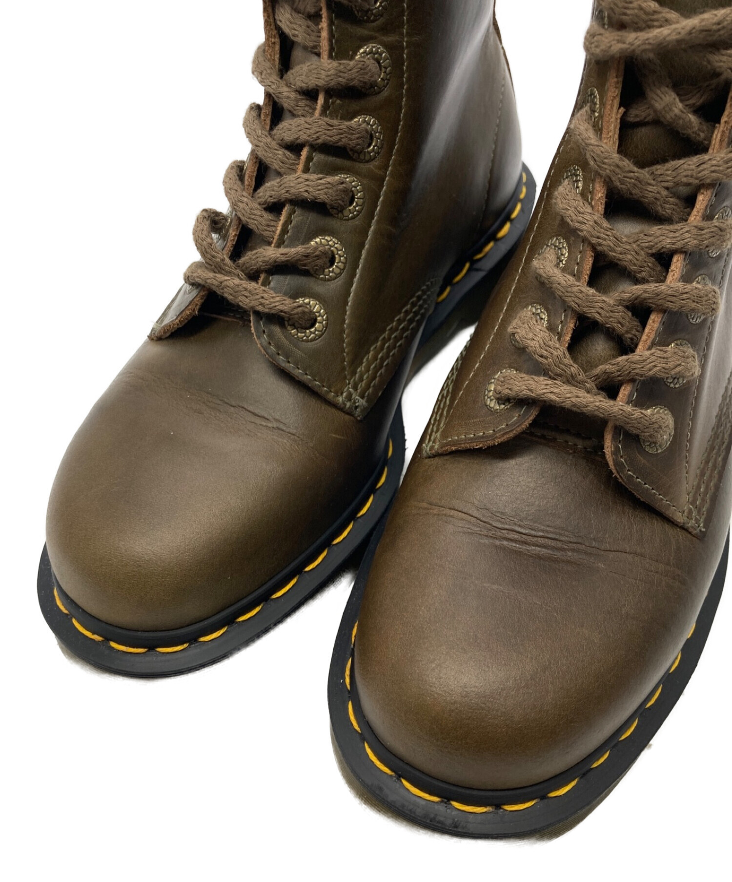 Dr.Martens (ドクターマーチン) 8ホールブーツ ブラウン サイズ:7